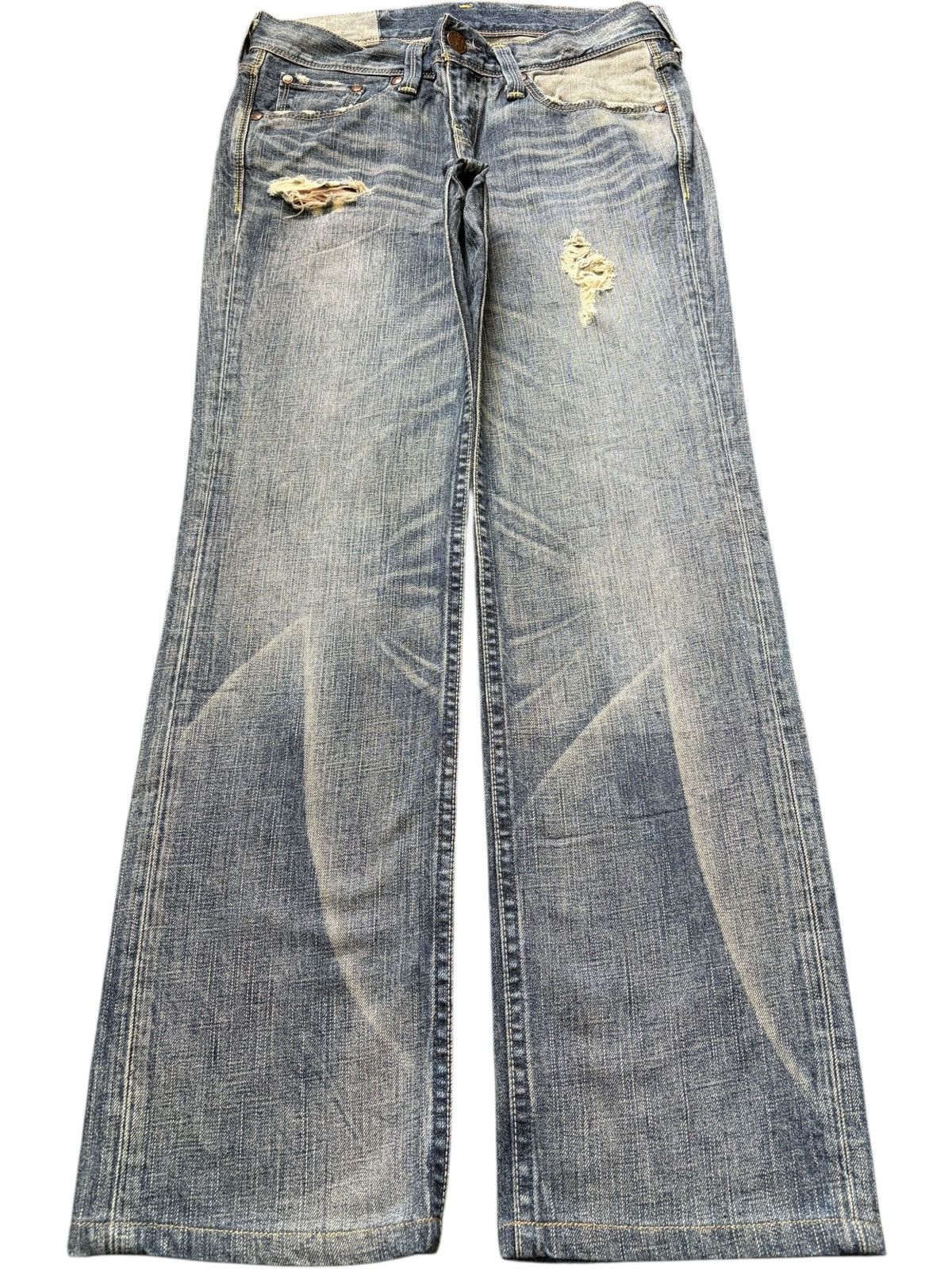 Levi's Vintage 90s Levis 903 Rusty Wash Distressed Jeans Size 30" / US 8 / IT 44 - 1 Thumbnail