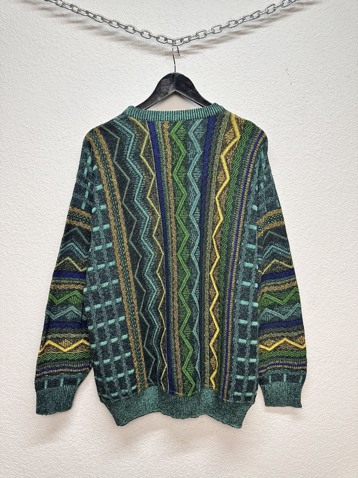 Carlo Colucci Vintage Multicolour Carlo Colucci Knit Sweater Coogi Canada Size US L / EU 52-54 / 3 - 10 Thumbnail