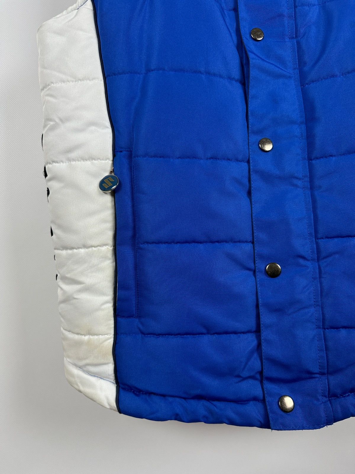 Formula 1 Suzuki GSXR Tyco TAS Racing Blue Motorcycle Fleece Vest Size US S / EU 44-46 / 1 - 13 Thumbnail