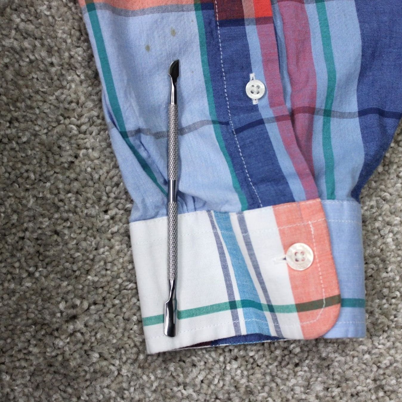 Brooks Brothers Brooks Brothers Madison Shirt Mens 2XL XXL Blue/Red/White Cotton L/S Button Down Size US XXL / EU 58 / 5 - 5 Thumbnail