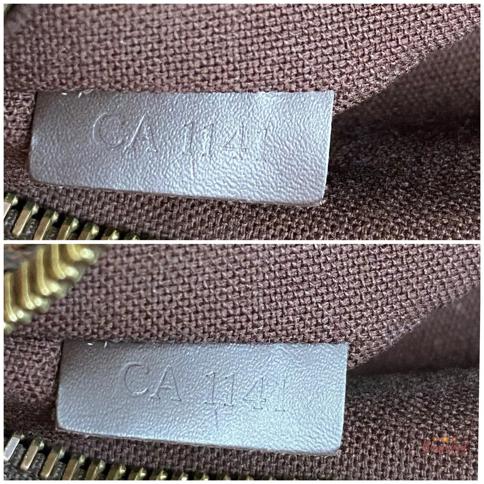 Louis Vuitton Louis Vuitton Damier Ebene Canvas Brooklyn MM Crossbody Bag Size ONE SIZE - 9 Thumbnail