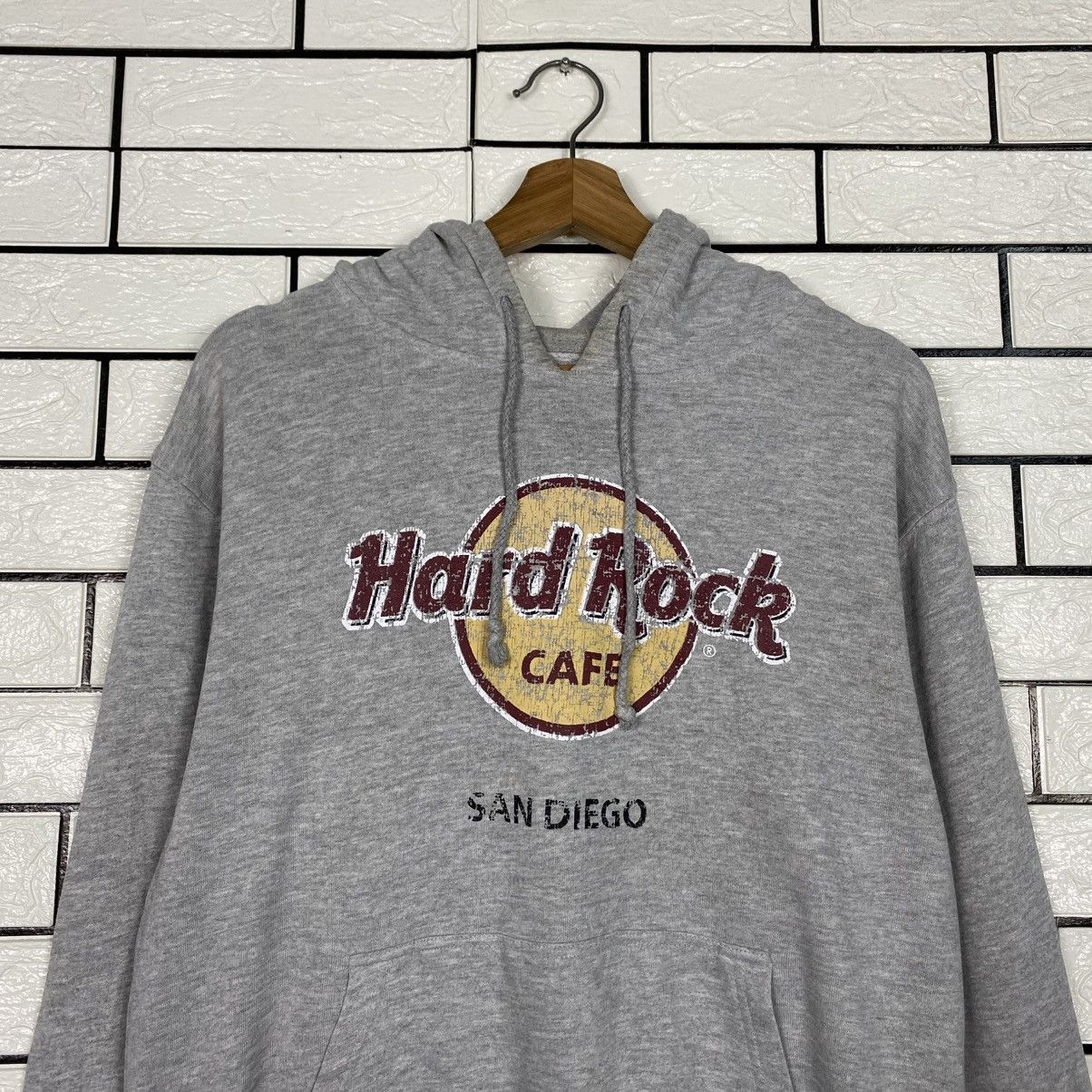Japanese Brand Vintage Hoodie Pull Over Hard Rock Big Logo Size US M / EU 48-50 / 2 - 14 Thumbnail