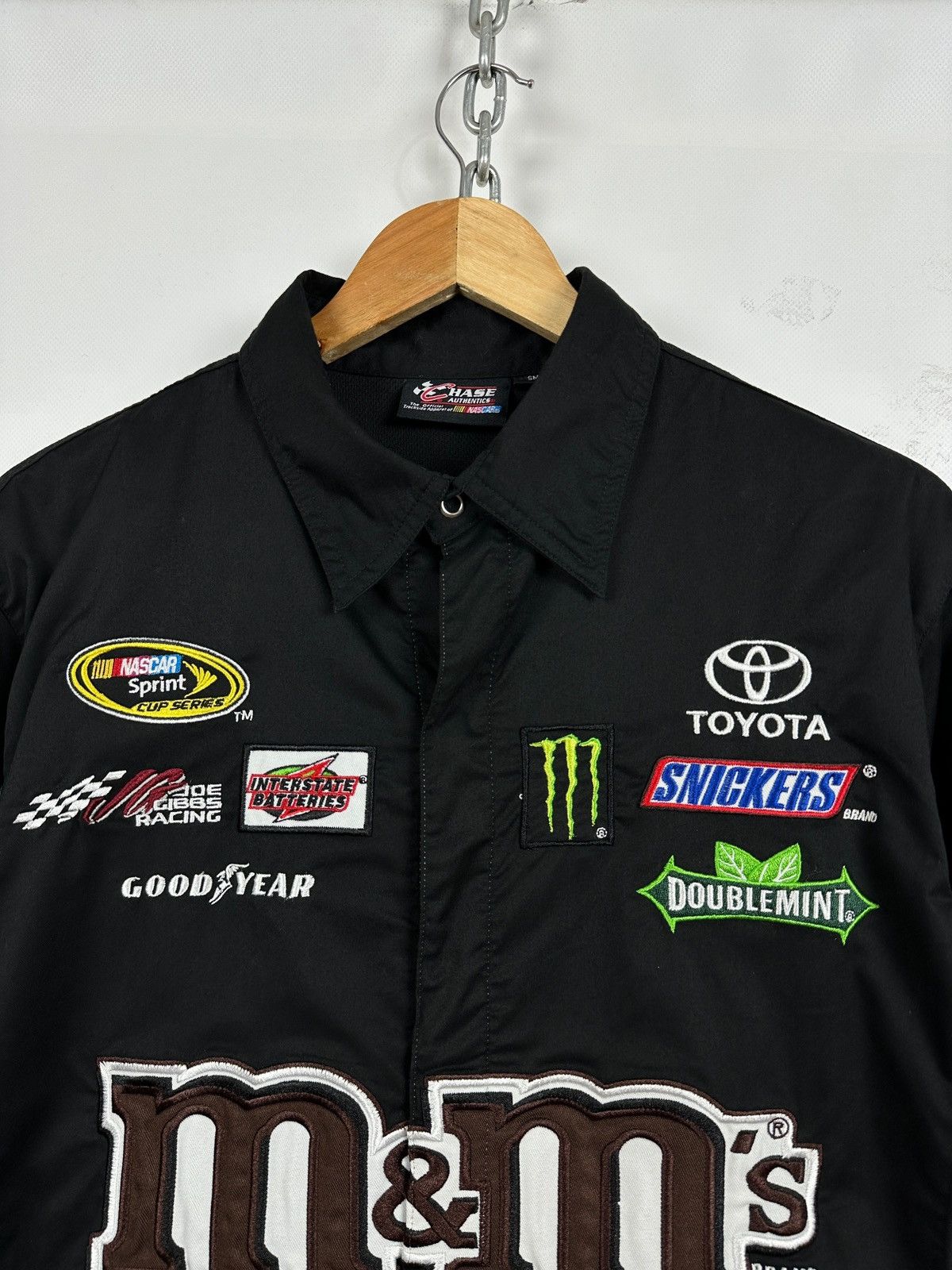Formula 1 Vintage Kyle Busch NASCAR M&m's Racing Shorts Sleeve Shirt Size US M / EU 48-50 / 2 - 8 Thumbnail
