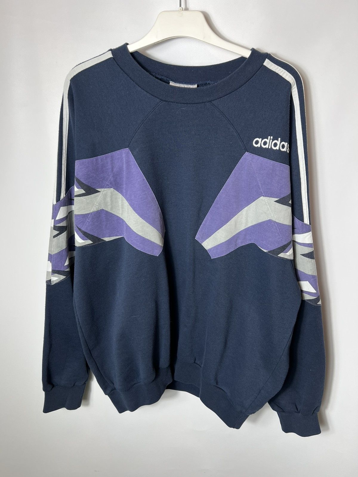 Adidas Vintage 90s sportswear Adidas Tracksuit Sweatshirt + pants Size US M / EU 48-50 / 2 - 2 Thumbnail
