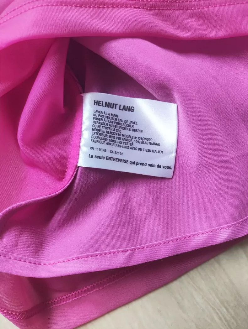 Helmut Lang HELMUT LANG Pink pampers with ruffles and short sleeves Size L / US 10 / IT 46 - 3 Thumbnail