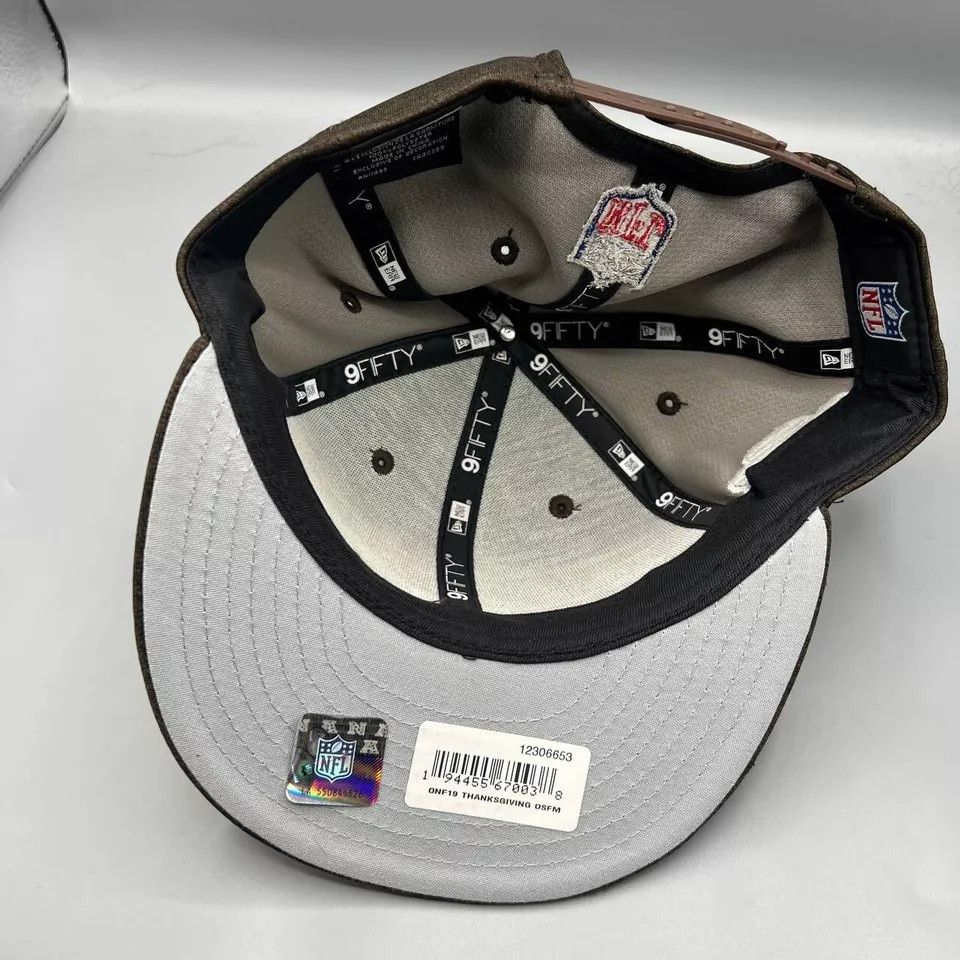 New Era Cleveland Browns Hat Men 2019 Thanksgiving Snap Back Cap New Size ONE SIZE - 7 Thumbnail