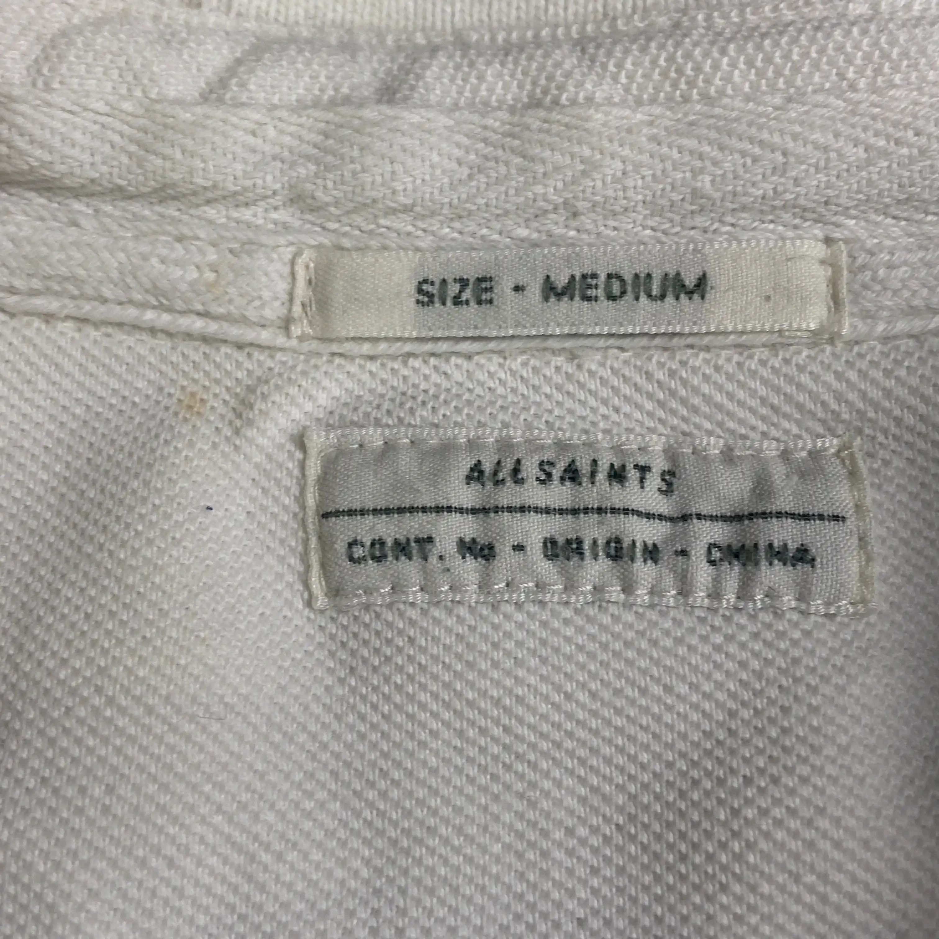 Allsaints Mens Polo Long Sleeve Allsaints Size M Size US M / EU 48-50 / 2 - 6 Thumbnail