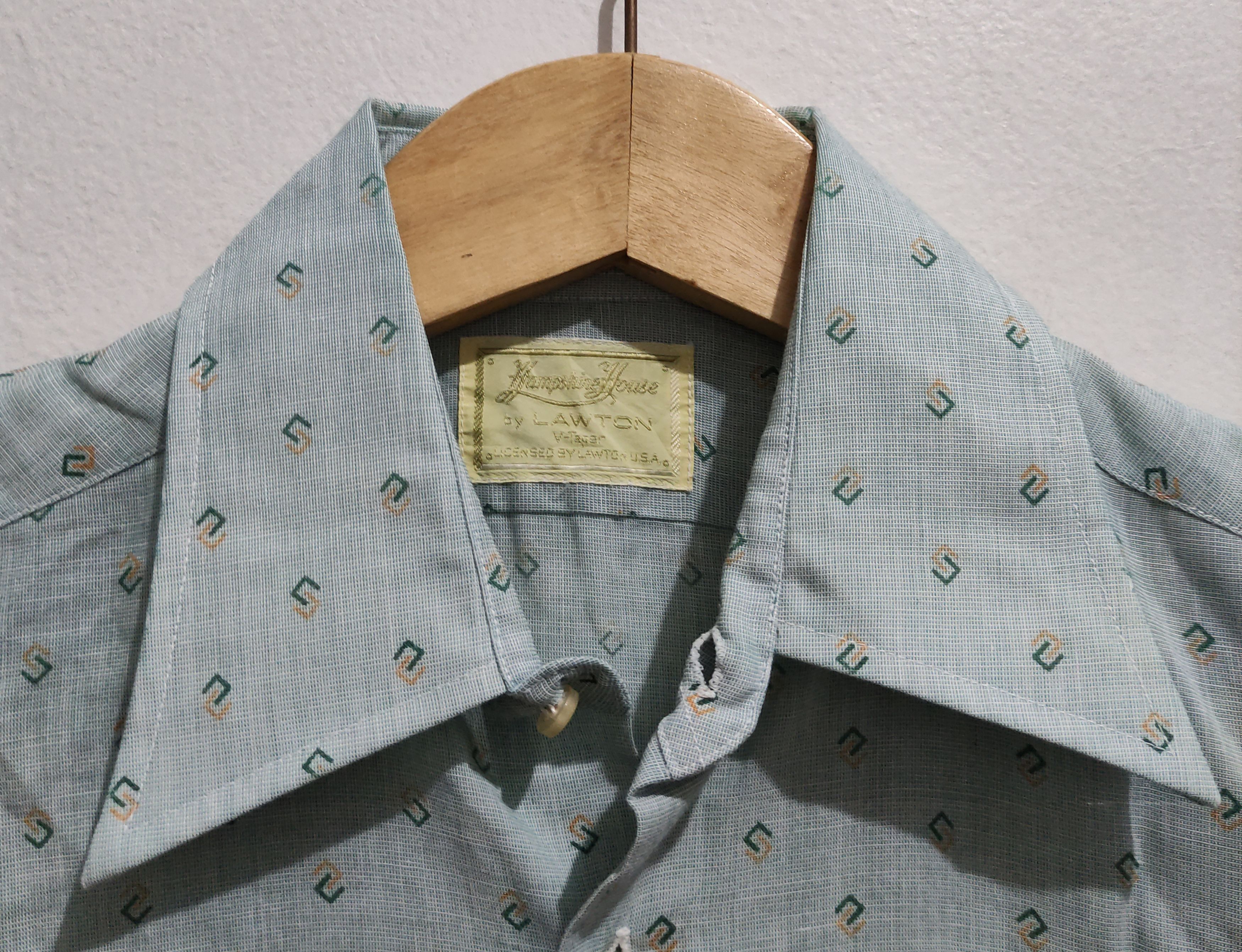Levi's Vintage Clothing × Vintage Vintage Lawton Shirt 70s, Small Plaid Pattern Size US M / EU 48-50 / 2 - 3 Thumbnail