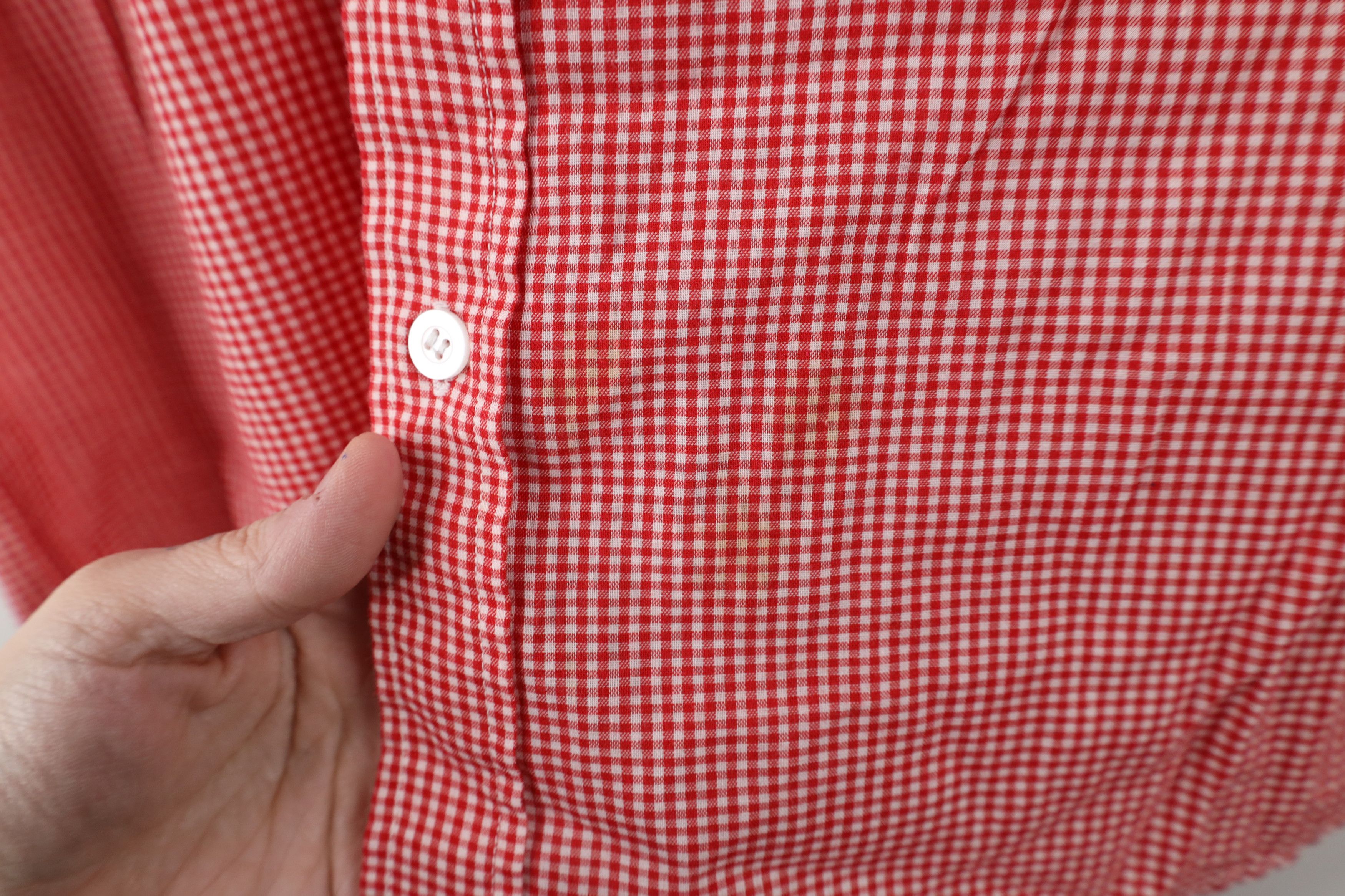 Vintage Vintage 90s Streetwear Gingham Short Sleeve Button Shirt Size US M / EU 48-50 / 2 - 4 Thumbnail
