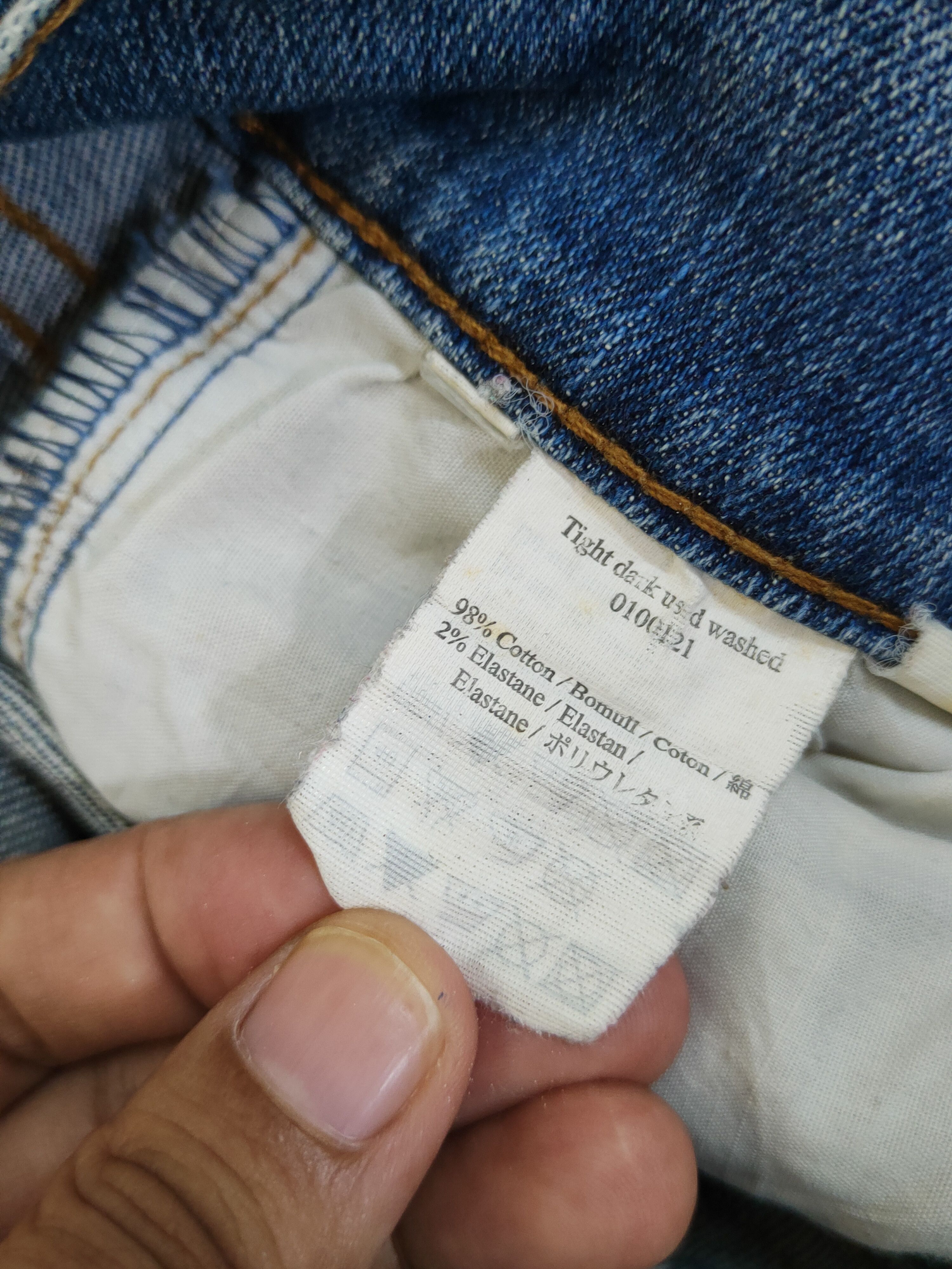 Cheap Monday Cheap Monday Blue Distressed Ripped denim Jeans #W1484 Size US 30 / EU 46 - 14 Thumbnail