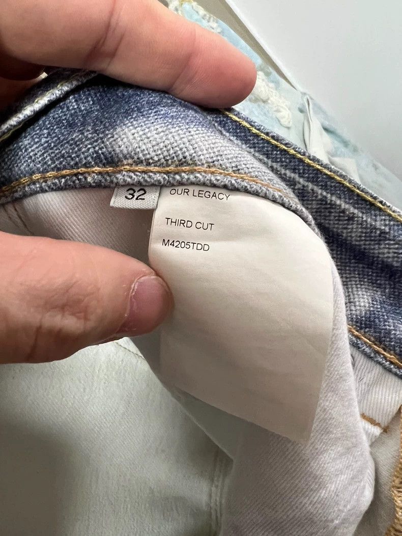 Our Legacy Our Legacy OUR LEGACY Third Cut Denim Pants-2507 Size US 32 / EU 48 - 6 Thumbnail