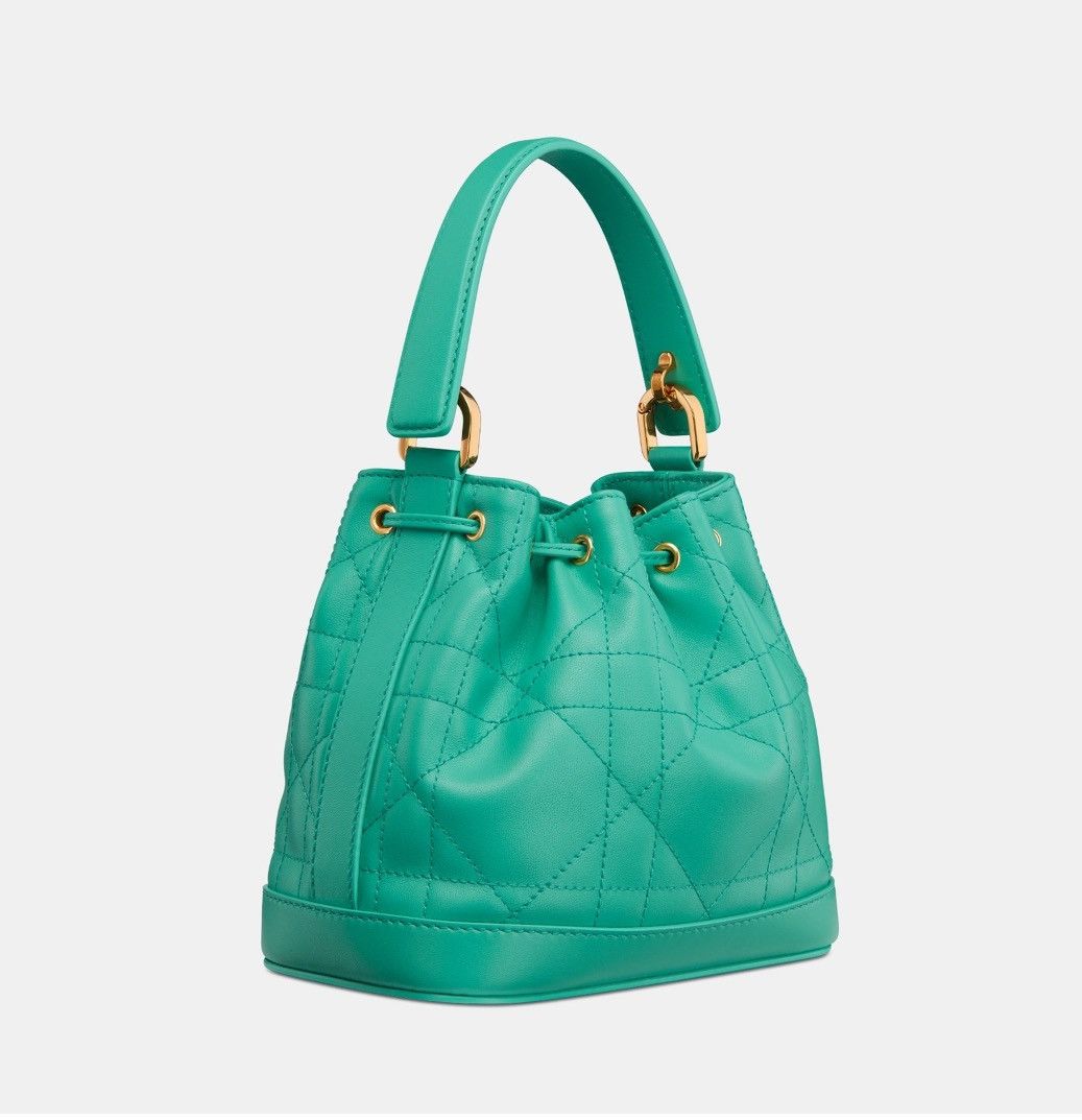 Dior DIORIVIERA SMALL DIOR JOLIE BUCKET BAG Aquamarine Size ONE SIZE - 1 Thumbnail