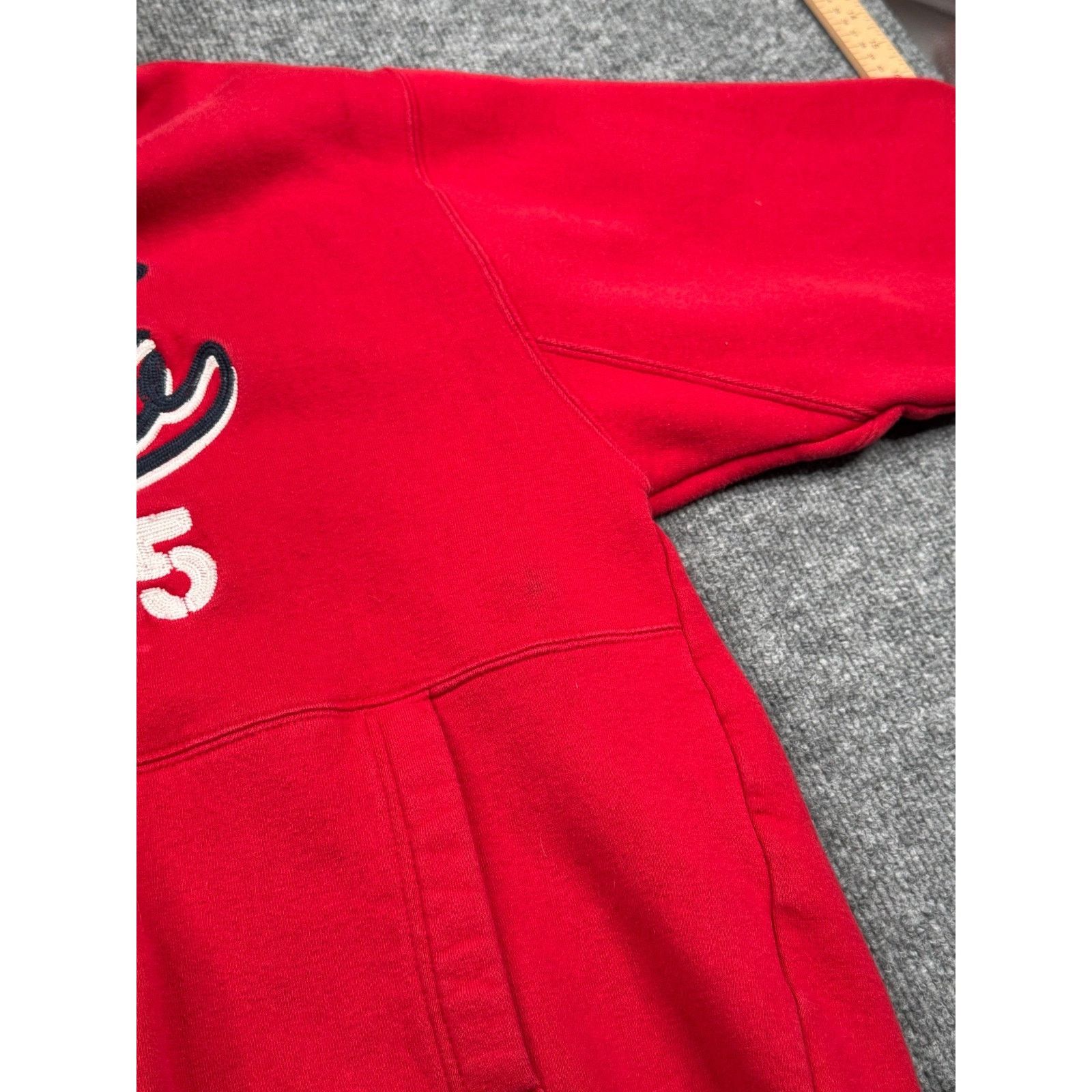 JNCO Vtg JNCO Jeans Red Hoodie XXL 85 Crown Logo Made in Russia Size US XXL / EU 58 / 5 - 12 Thumbnail