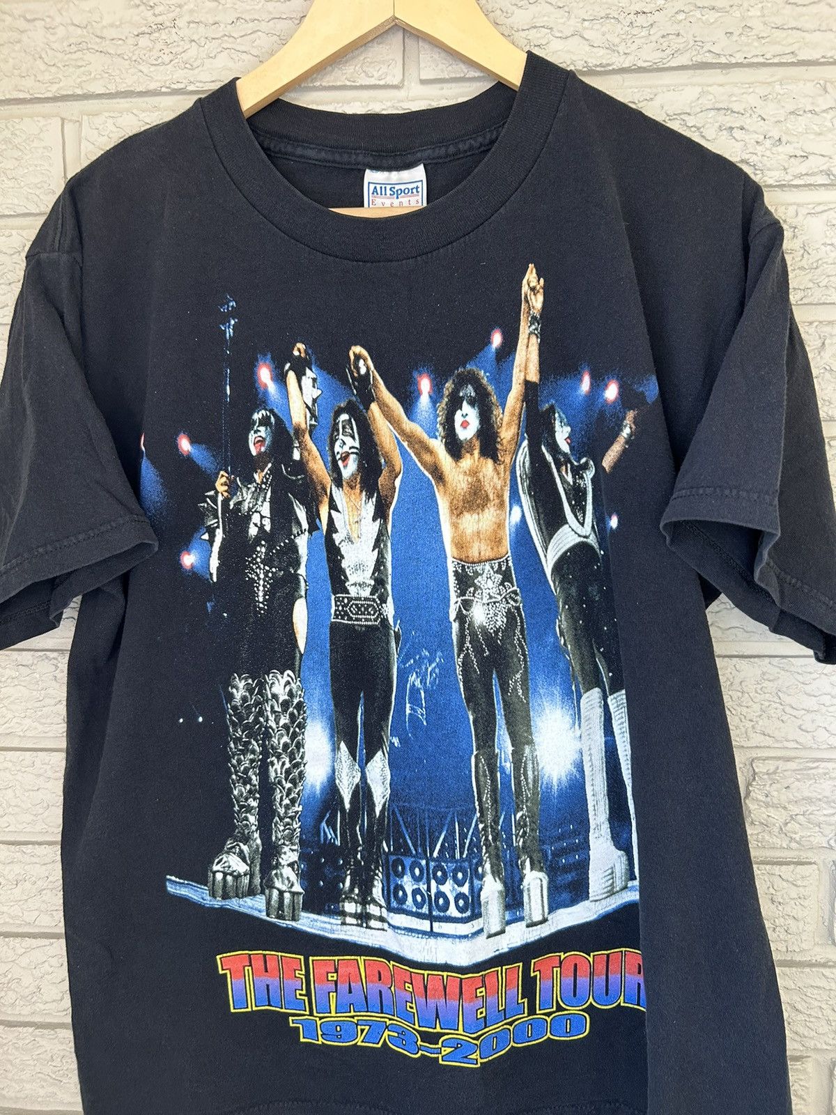 Band Tees Vintage Kiss The Farewell Tour Band Tee Rare Size US L / EU 52-54 / 3 - 2 Thumbnail