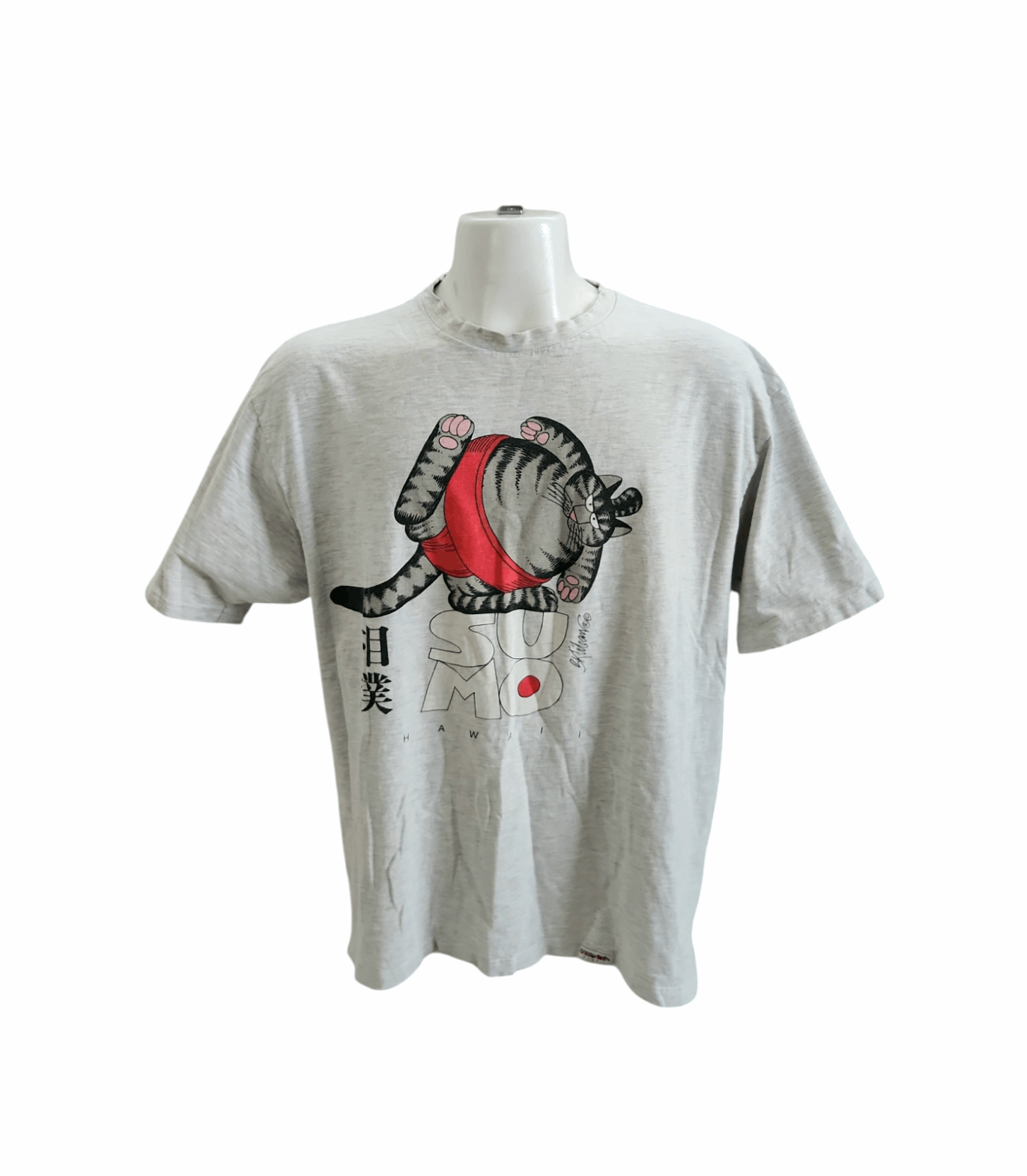 Vintage Vintage Kliban Cat Crazy Shirts Hawaii Single Stitch Samurai Size US XL / EU 56 / 4 - 1 Thumbnail
