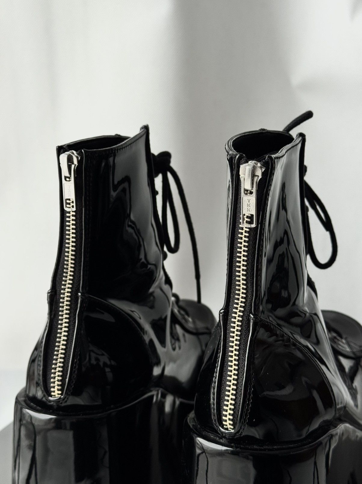 Demonia Cult Demonia Avant Garde Black Platform Hi Boots 10US Punk Grunge Size US 10 / IT 40 - 10 Thumbnail