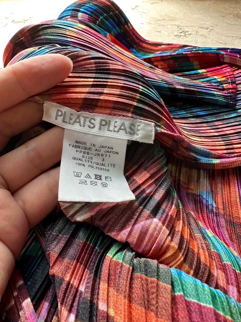 Issey Miyake Issey Miyake Rainbow top Size L / US 10 / IT 46 - 3 Thumbnail