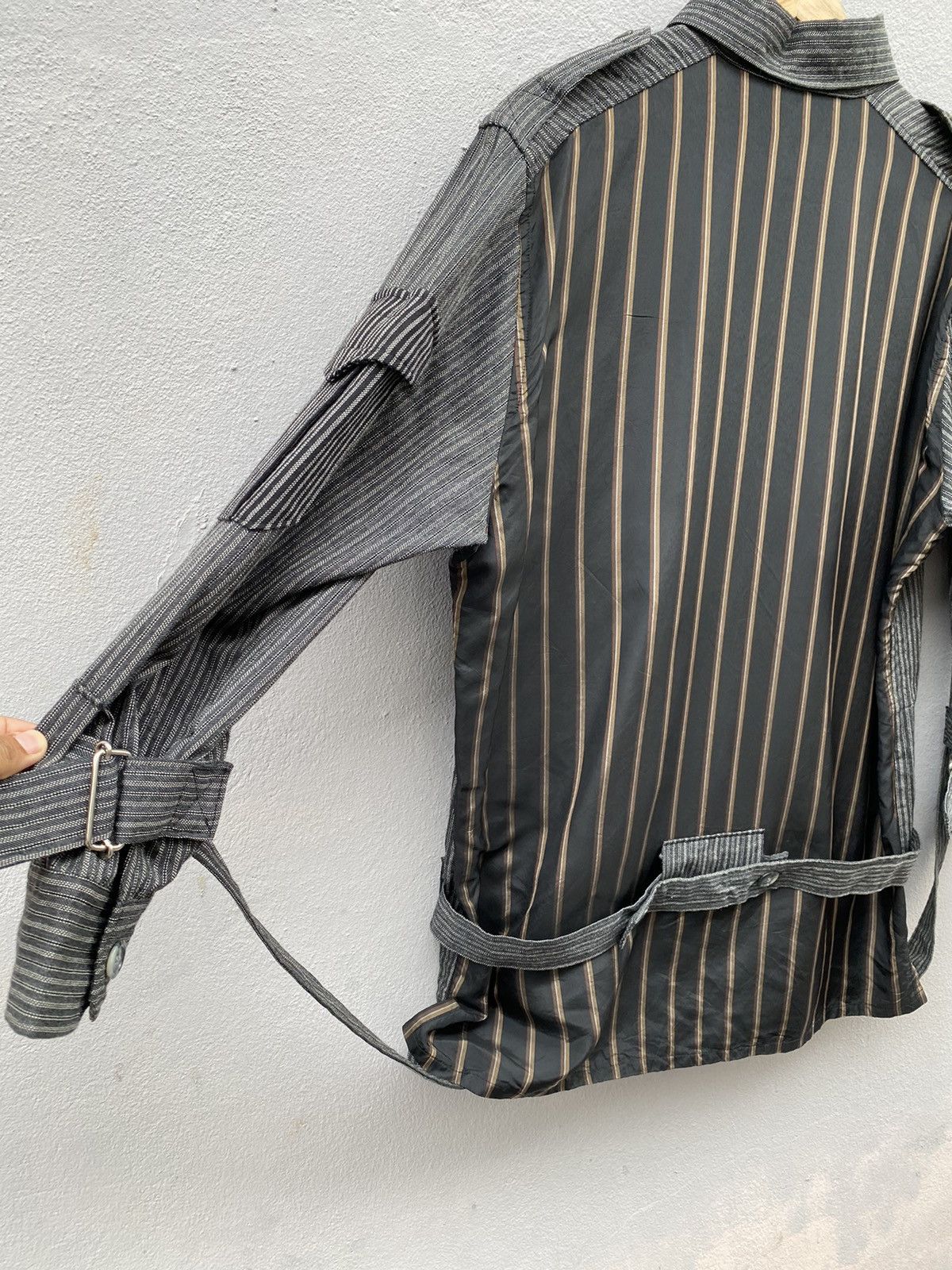 Japanese Brand × Seditionaries × Vintage Vintage 90s MILKBOY Bondage Hybrid Seditionaries/Punk Shirt Size US M / EU 48-50 / 2 - 23 Thumbnail