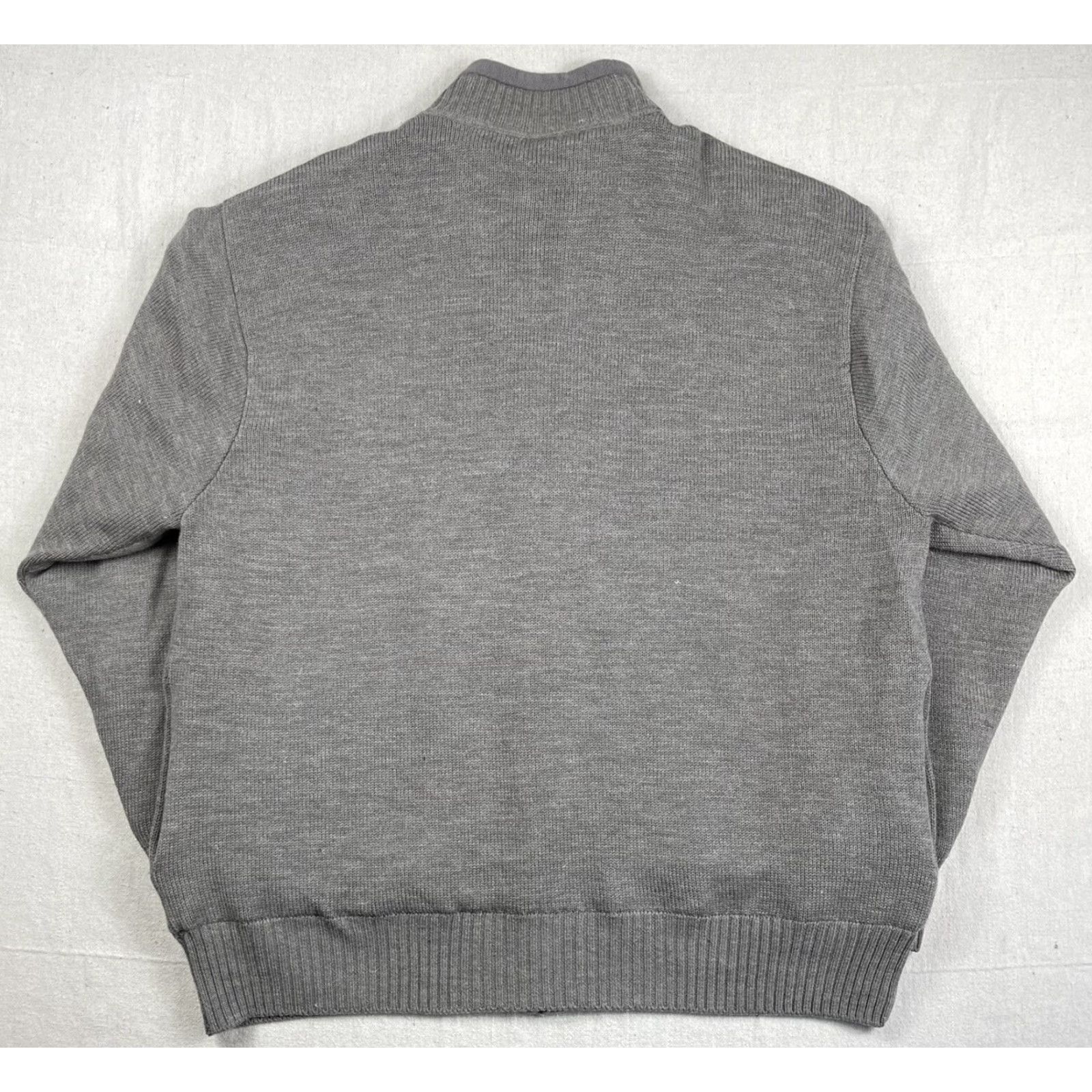 Orvis Orvis Mens Wool Sweater Jacket Full Zip Pockets XL Gray Knit Classic 1960s-2020s Mens Size US XL / EU 56 / 4 - 2 Thumbnail