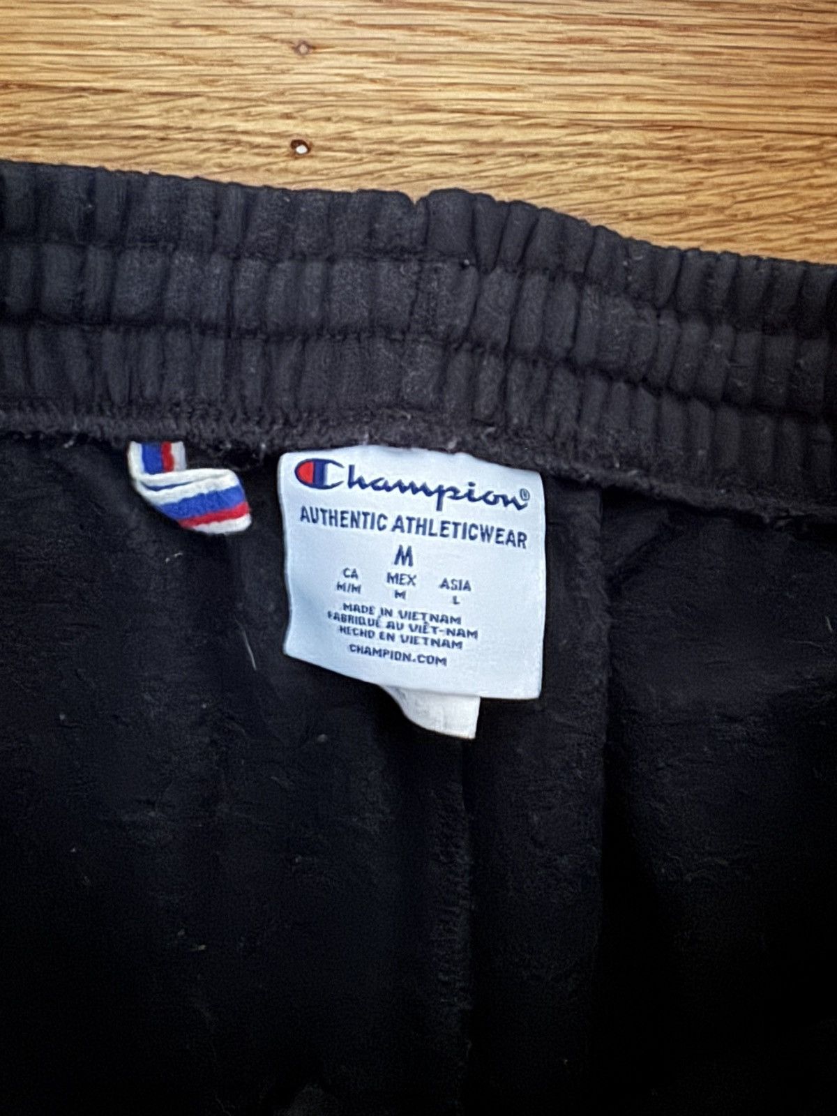 Champion Champion Cuffed Sweatpants Black - size Medium Size US 31 - 3 Thumbnail