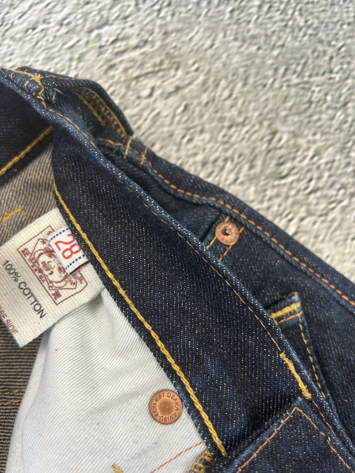 Evisu Evisu multipocket jeans front logo rare sample black Size US 28 / EU 44 - 11 Thumbnail