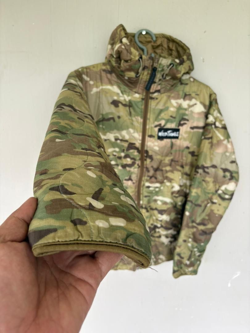 Wild Things Wild Things Quilted Reversible Camouflage Jacket Hoodie Size US S / EU 44-46 / 1 - 2 Thumbnail