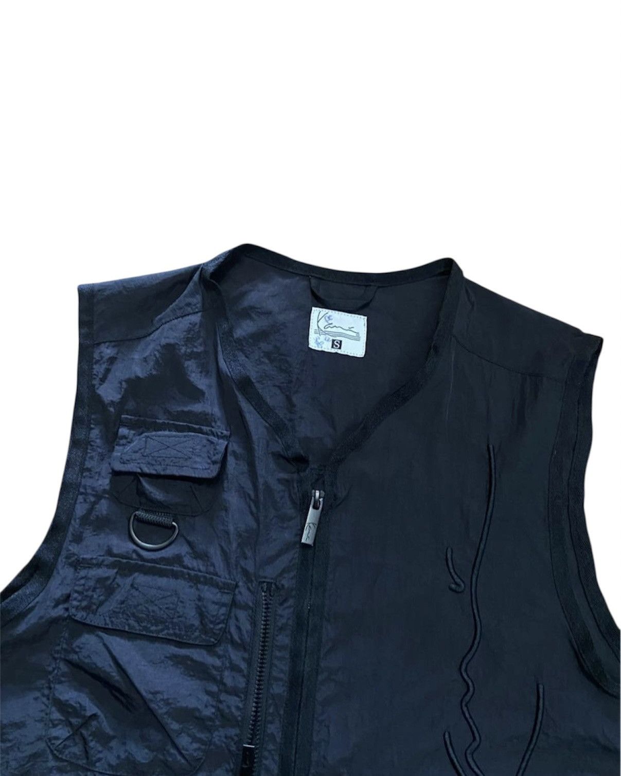 Karl Kani Mark Kani Vintage Black Multi-Pocket Techwear Size S Size US S / EU 44-46 / 1 - 3 Thumbnail