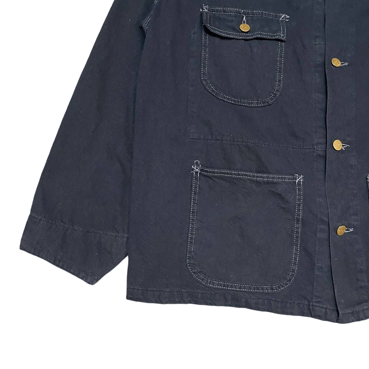 Carhartt Vintage Carhartt Work Chore Jacket Size US L / EU 52-54 / 3 - 3 Thumbnail