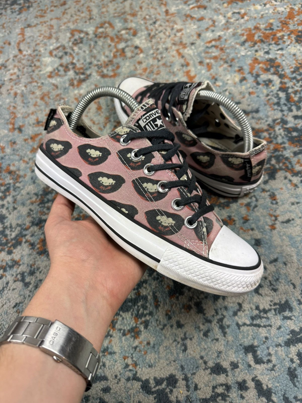 Converse Rare Vintage y2k Converse X Andy Warhol all-star chuck low Size US 7 / IT 37 - 1 Thumbnail