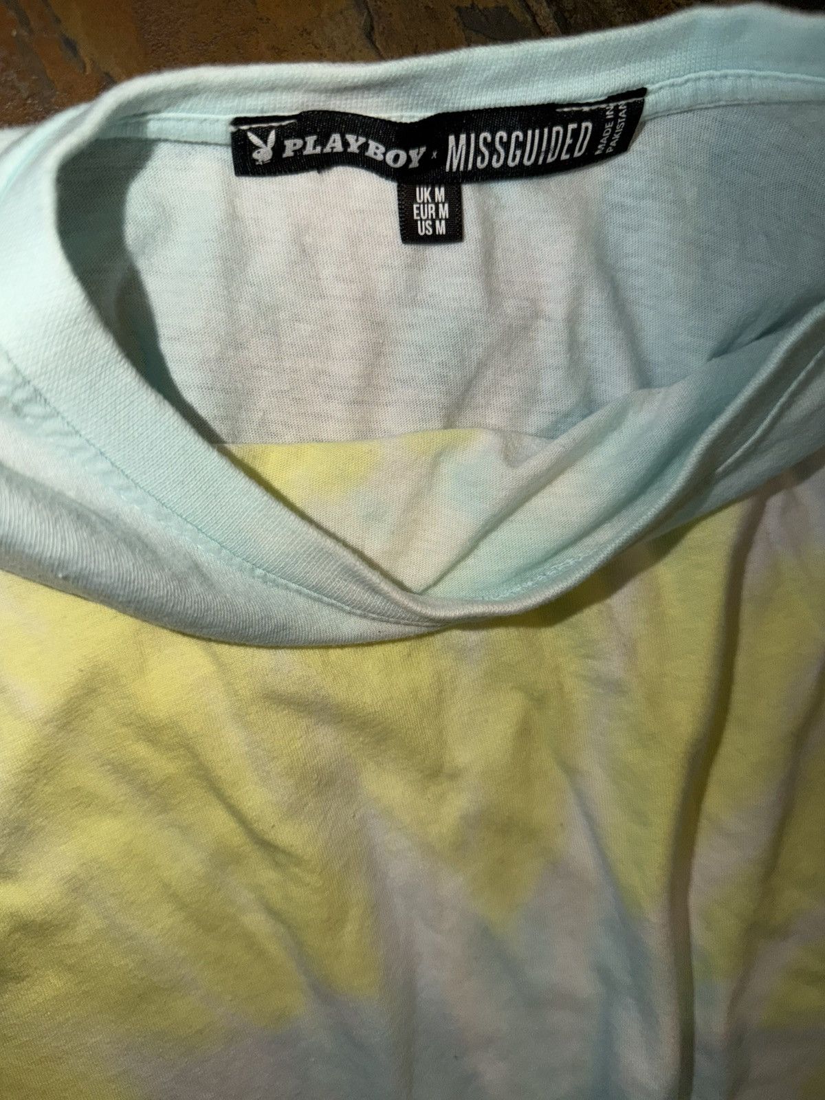 Playboy Playboy x Missguided tie dye t-shirt medium oversized fit Size US M / EU 48-50 / 2 - 5 Thumbnail