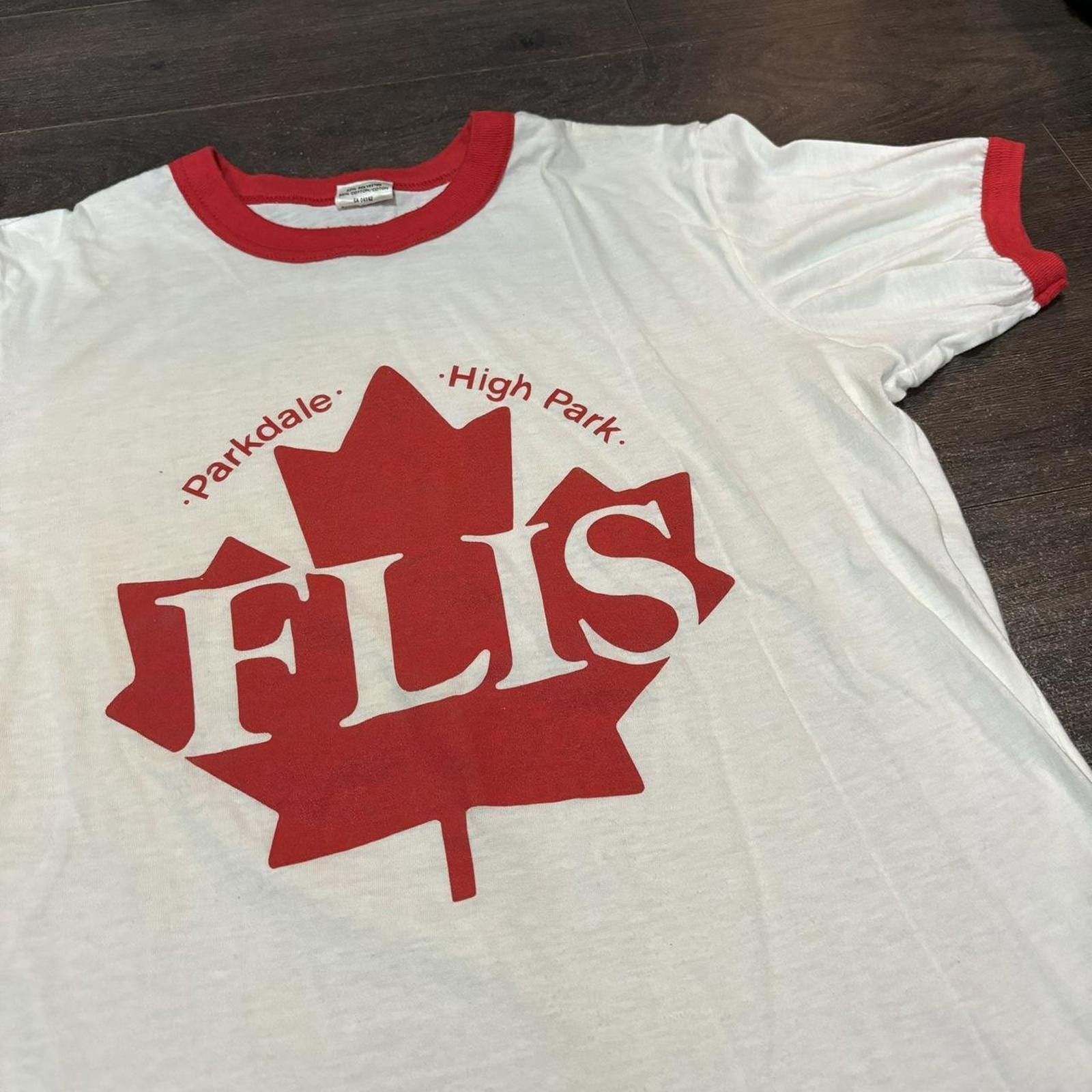Other Vintage parkdale high park flis t shirt 80s M/L Size US M / EU 48-50 / 2 - 3 Thumbnail