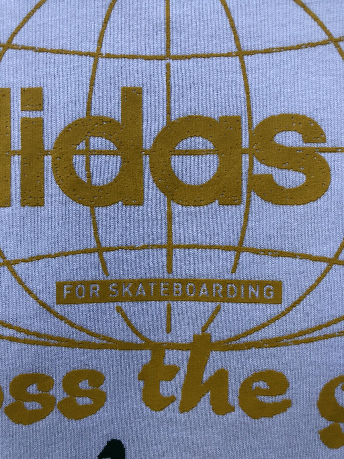 Adidas 🔥Crazy🔥Rare Adidas Globe For Skateboarding Tshirts Size US M / EU 48-50 / 2 - 7 Thumbnail
