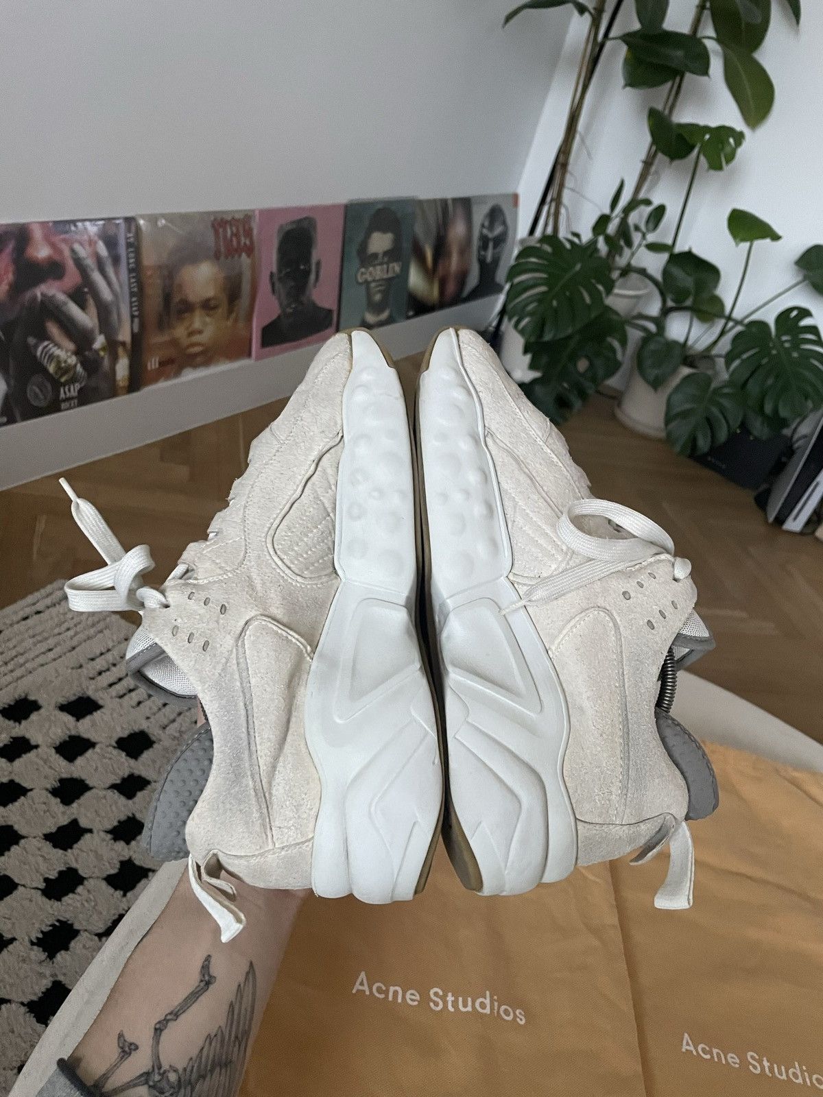 Acne Studios Acne Studios Rockaway Manhattan Chunky Sneakers Suede Rare Size US 8 / EU 41 - 5 Thumbnail