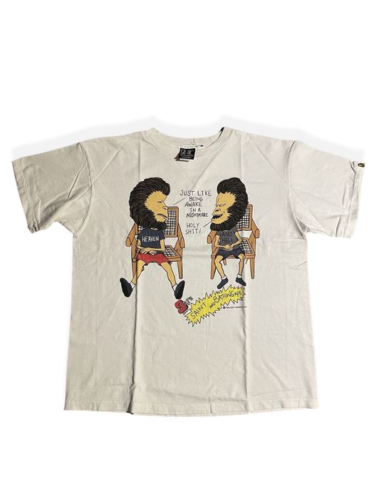 Saint Michael Bape x Saint Mxxxxxx - Heaven and Hell Tshirt