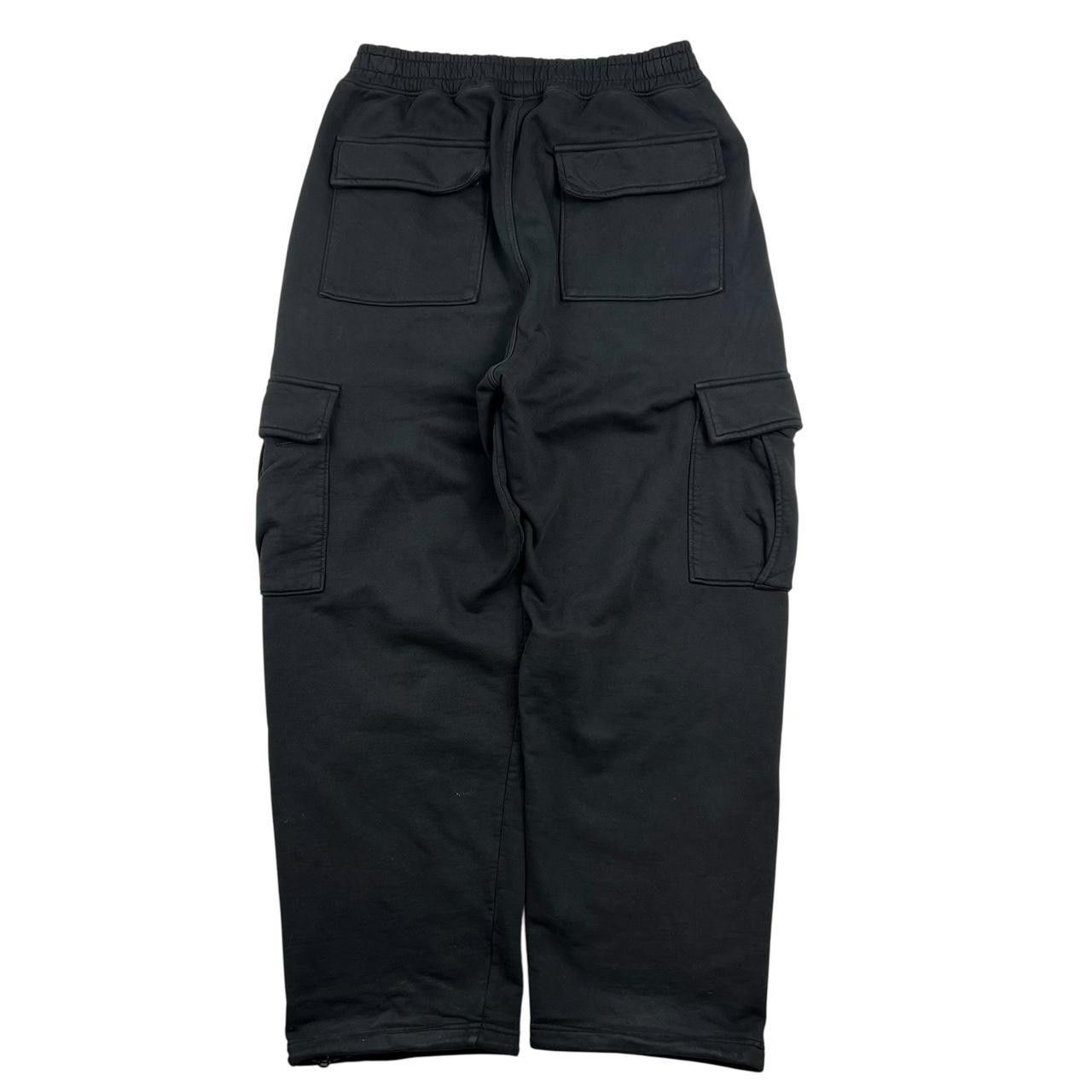 Stussy Stussy Sport Black Cargo Joggers / Sweatpants - Small Size US 31 - 2 Thumbnail