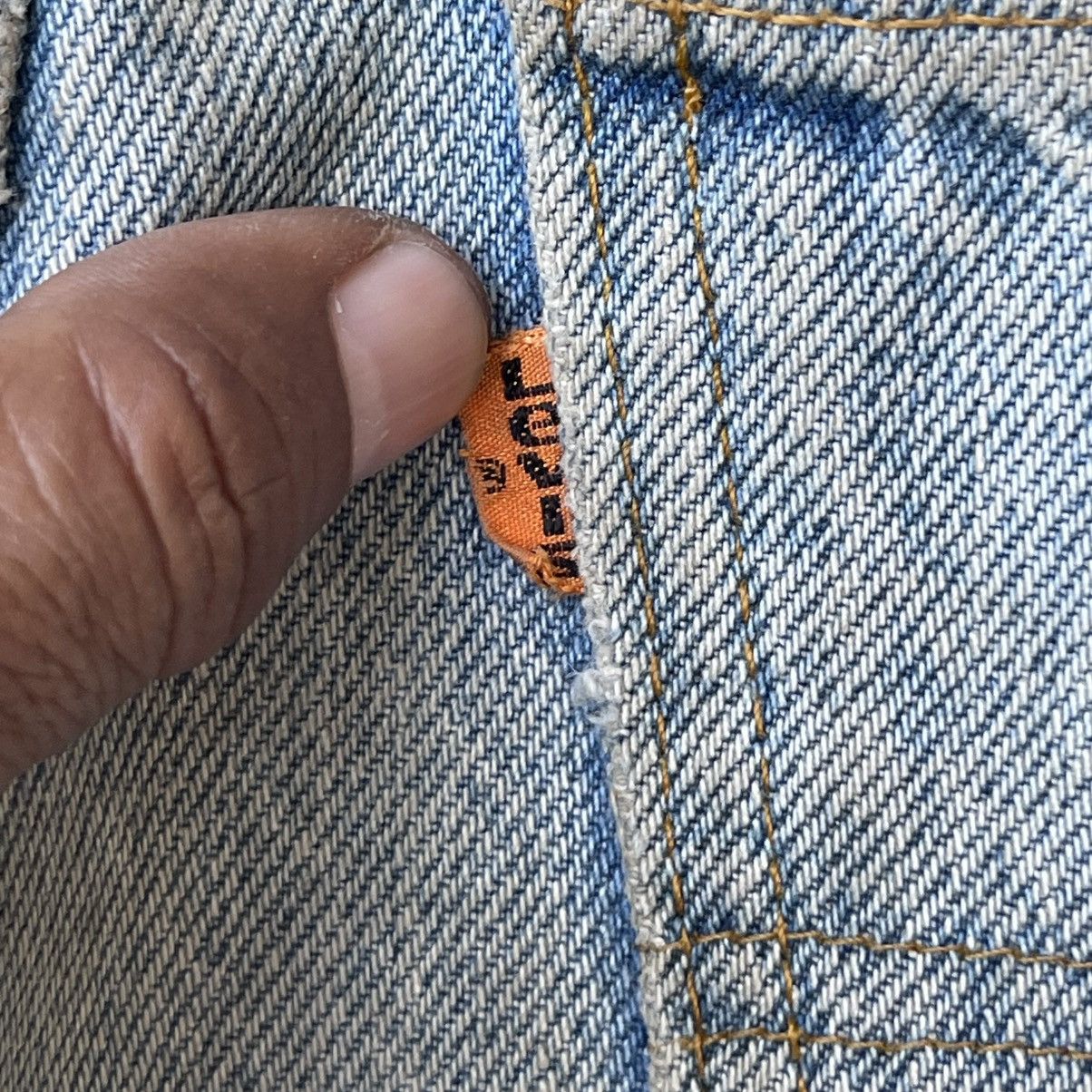 Levi's Vintage 80s Levi's 517 Orange Tab Bootcut Jeans Size US 31 - 19 Thumbnail