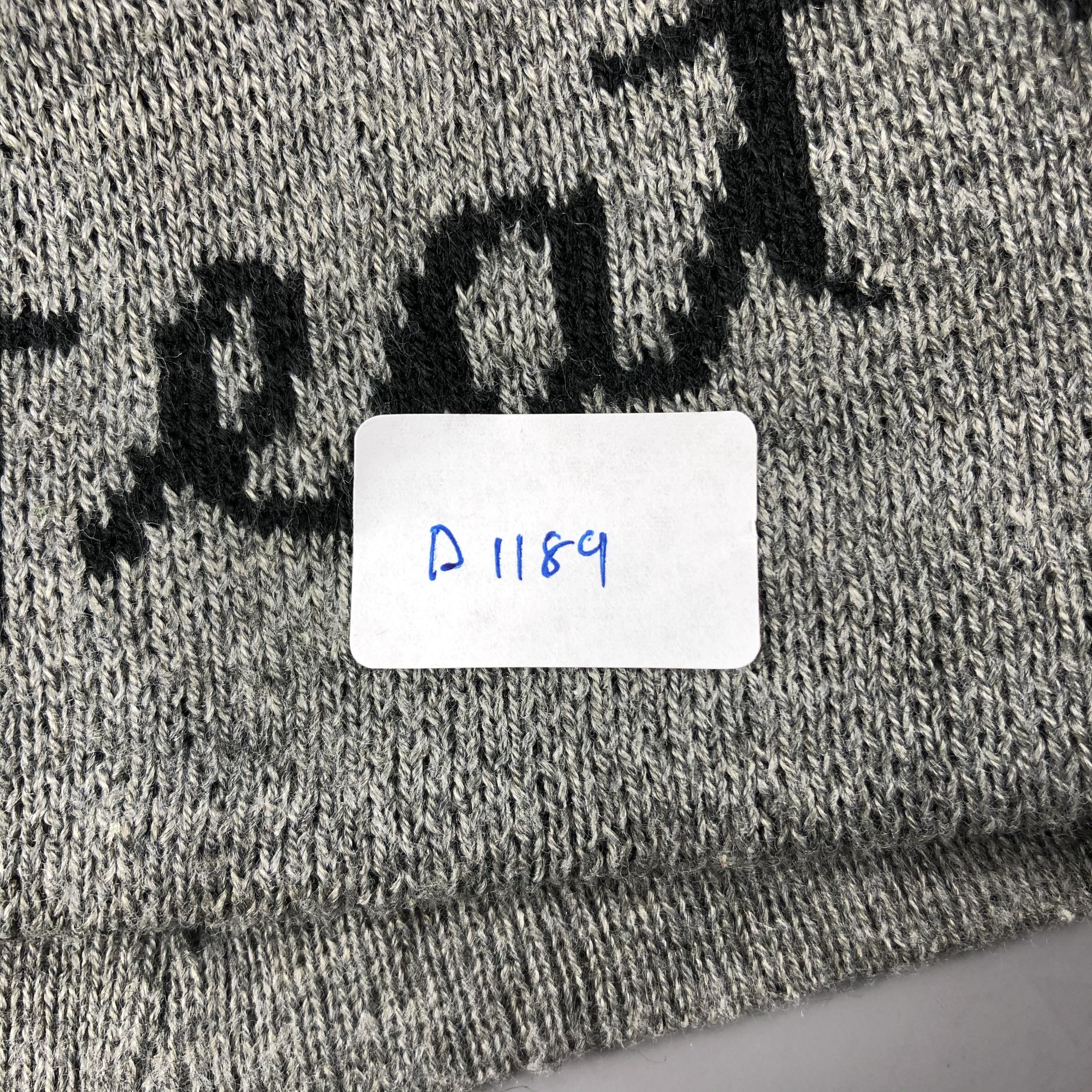Vintage Heat Assist Gray Beanie Snow Hat Snow Cap -D1189 Size ONE SIZE - 6 Thumbnail