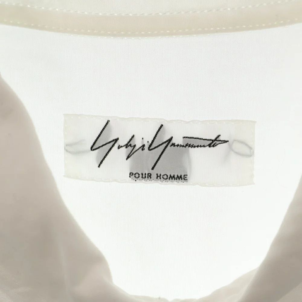 Yohji Yamamoto Yohji Yamamoto POUR HOMME 19AW Back/Open Shirt Size US XXL / EU 58 / 5 - 6 Thumbnail