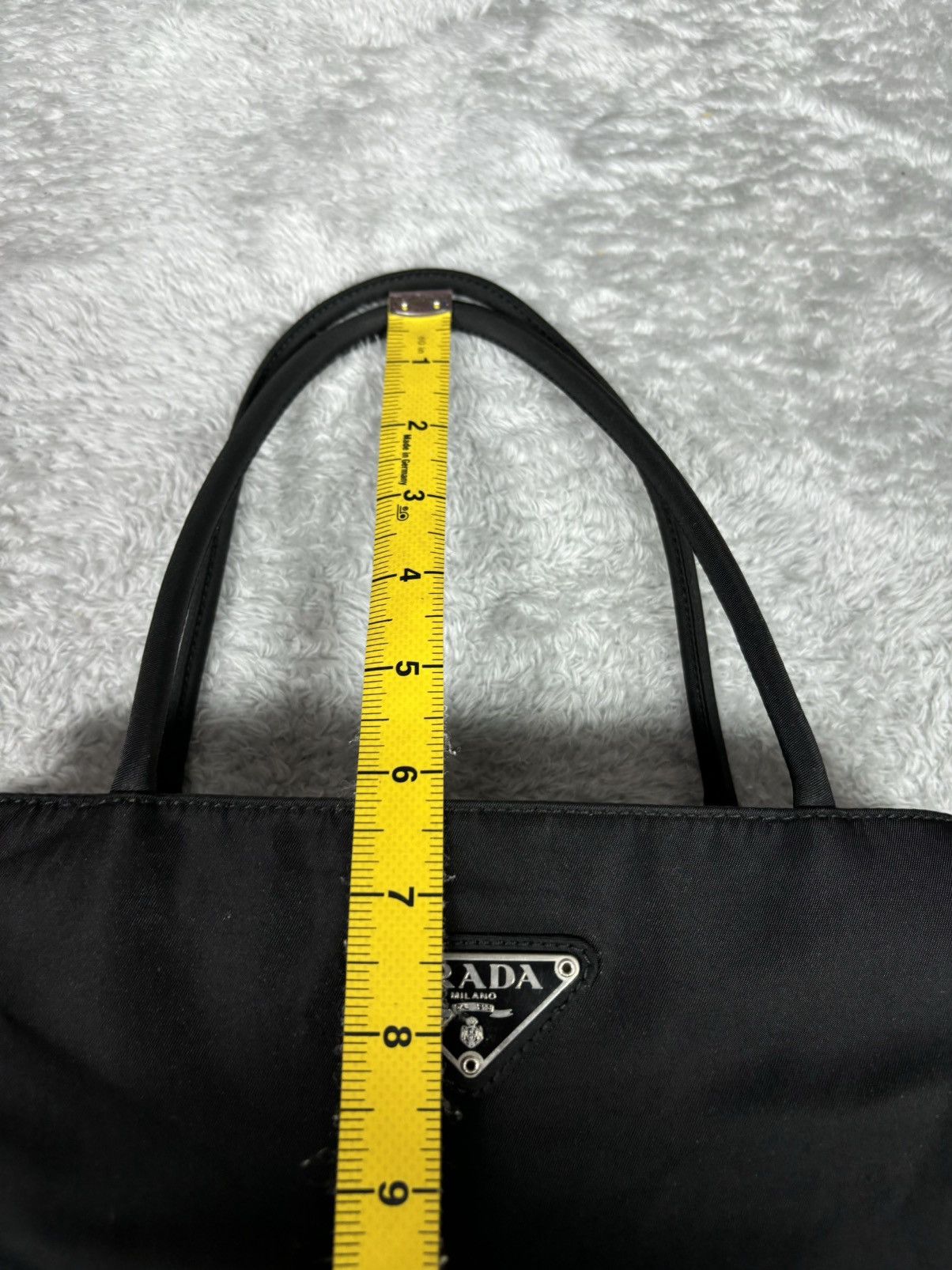 Prada Prada Black Nylon Tote Bag Size ONE SIZE - 13 Thumbnail