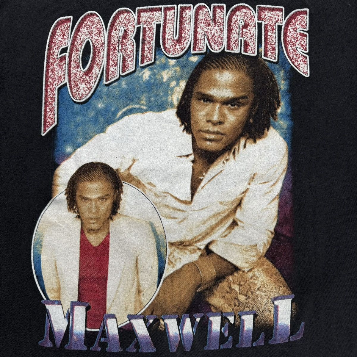 Rap Tees Vintage x Maxwell Size US XL / EU 56 / 4 - 4 Thumbnail