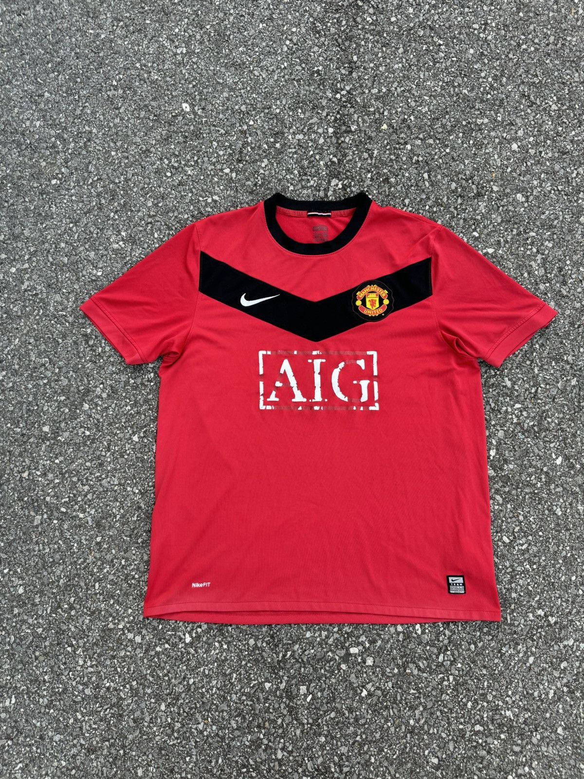 Nike Nike Manchester United F.C Football Jersey vintage logo Size US L / EU 52-54 / 3 - 1 Thumbnail