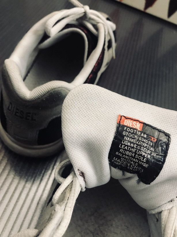 Diesel Diesel | Krypton Grey Suede Red Velvet Sneakers 8.5 US VGC Size US 8.5 / IT 38.5 - 8 Thumbnail