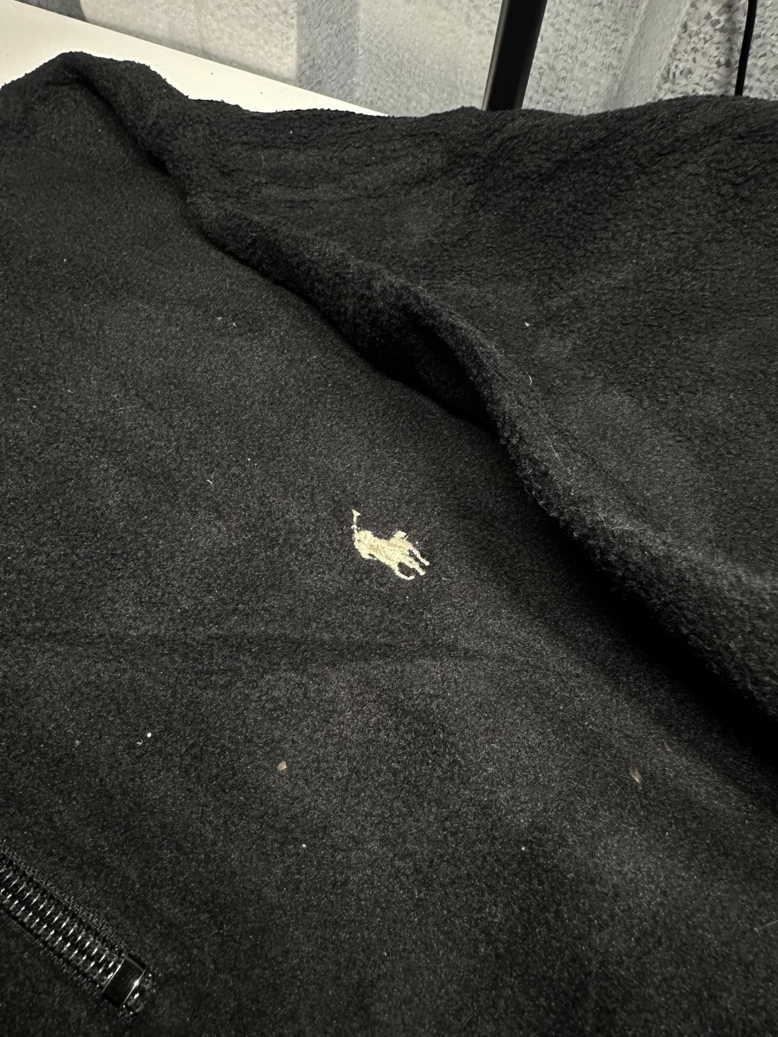 Polo Ralph Lauren Polo Ralph Lauren Black Fleece Half-Zip Pullover Size US XXL / EU 58 / 5 - 6 Thumbnail