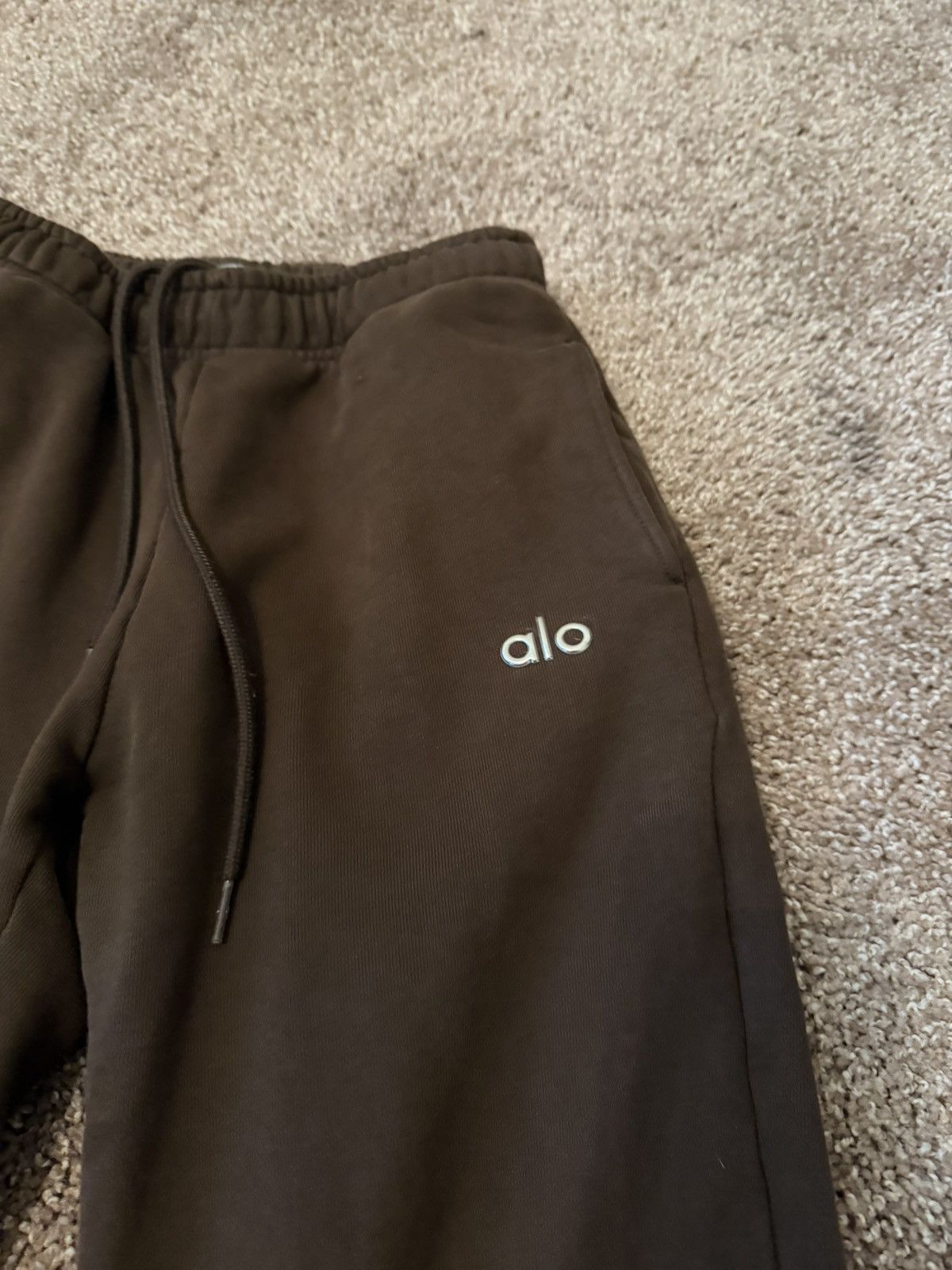 Alo Alo Brown Straight Sweatpants Size US 30 / EU 46 - 2 Thumbnail