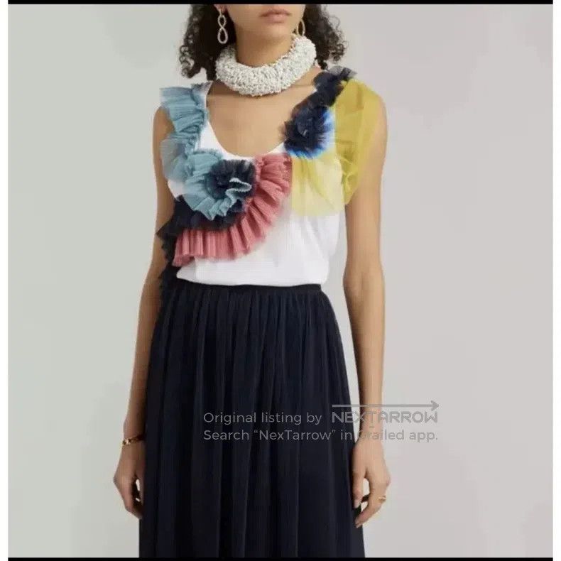 Dries Van Noten Dries Van Noten A stylish floral vest Size XS / US 0-2 / IT 36-38 - 1 Thumbnail