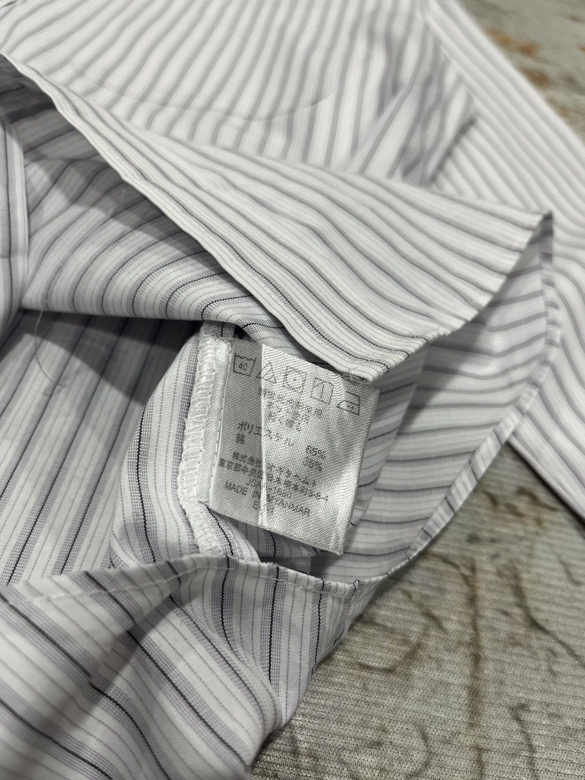Yohji Yamamoto SACSNY Y’SACCS by Yohji Yamamoto Stripe Button Up Size US L / EU 52-54 / 3 - 6 Thumbnail