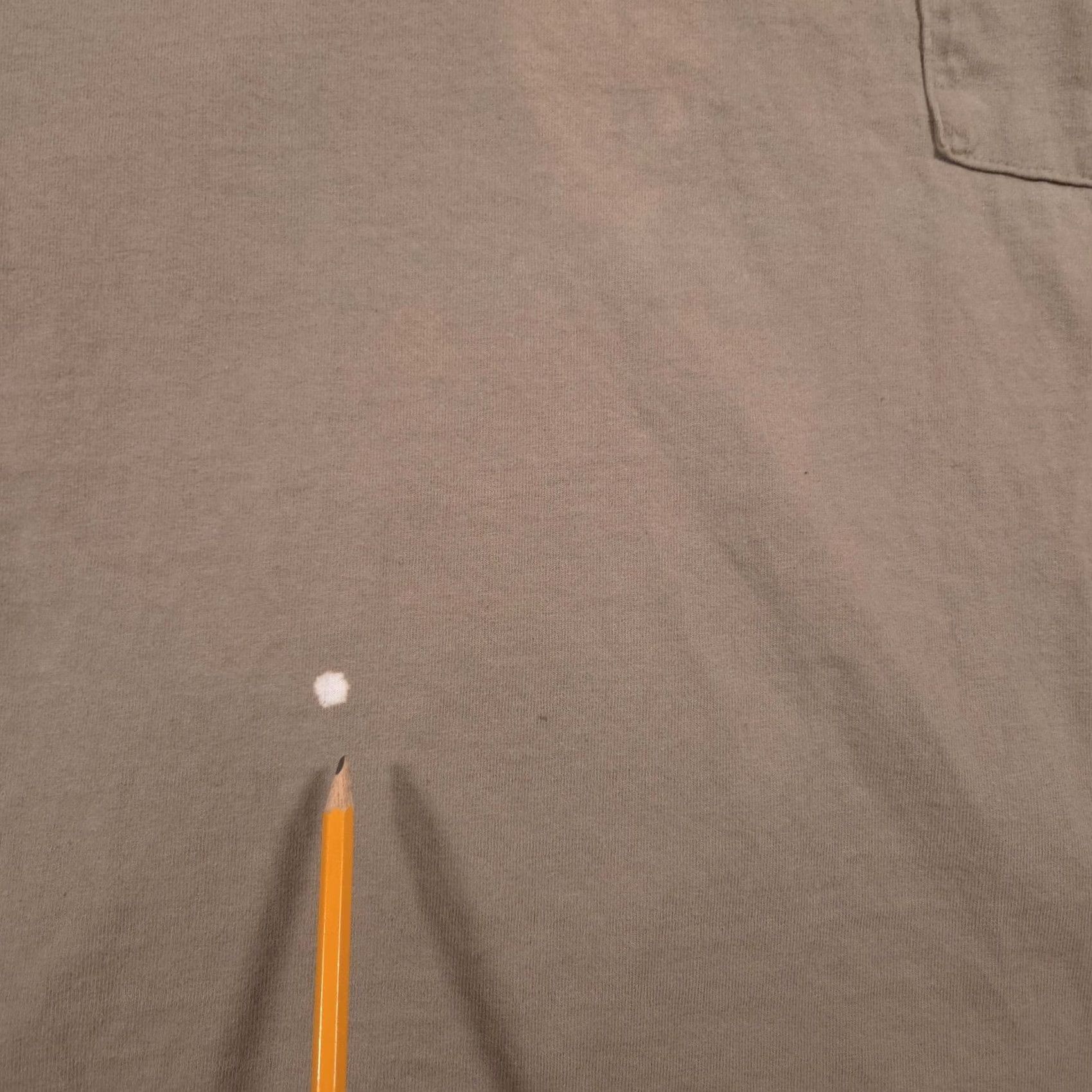 Carhartt Carhartt Shirt Mens 3XL Brown Original Fit Pocket Workwear Tee Paint Stains Size US XXL / EU 58 / 5 - 6 Thumbnail