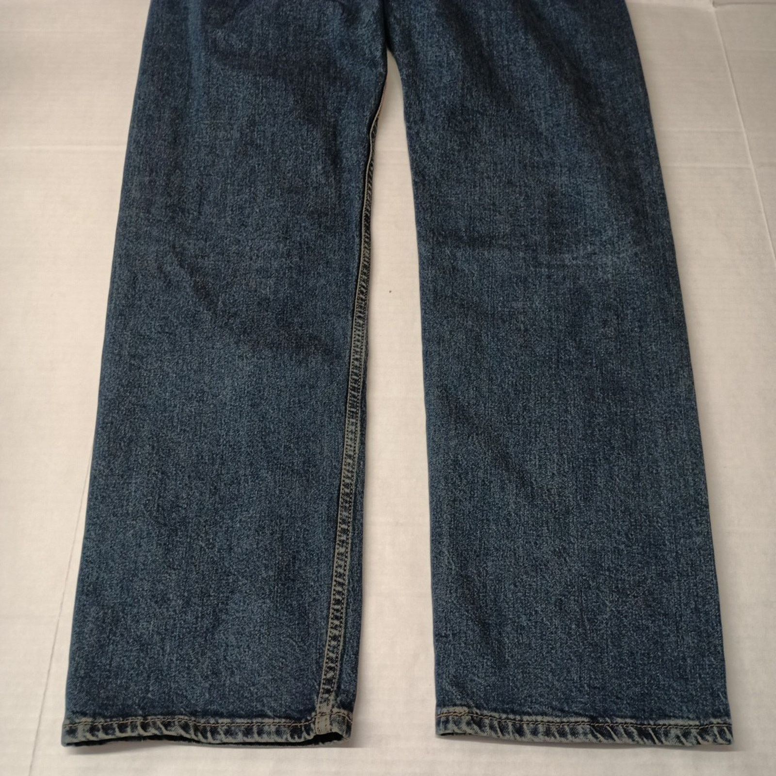 Levi's Levi's 505 Regular Jeans Men's 36x34 Blue Stretch Straight Size US 36 / EU 52 - 7 Thumbnail