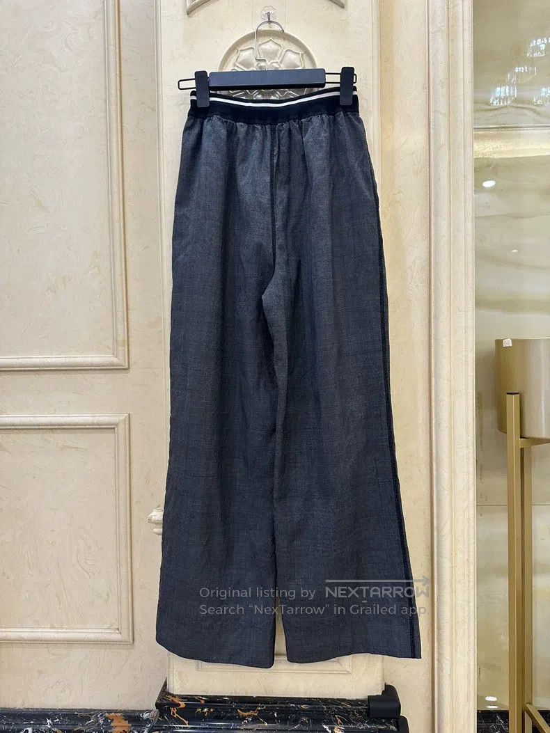 Miu Miu Miu Miu 36 Ribbon letter slacks Size 35" - 2 Thumbnail