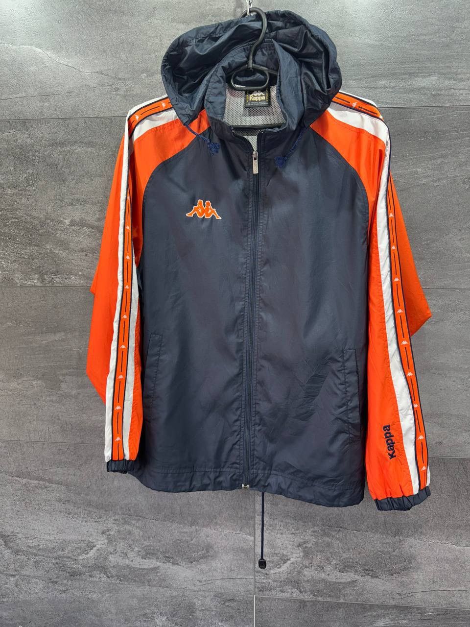 Kappa × Vintage Vintage Kappa Side Tape Embroidered Rare Men’s Jacket Size US M / EU 48-50 / 2 - 1 Thumbnail